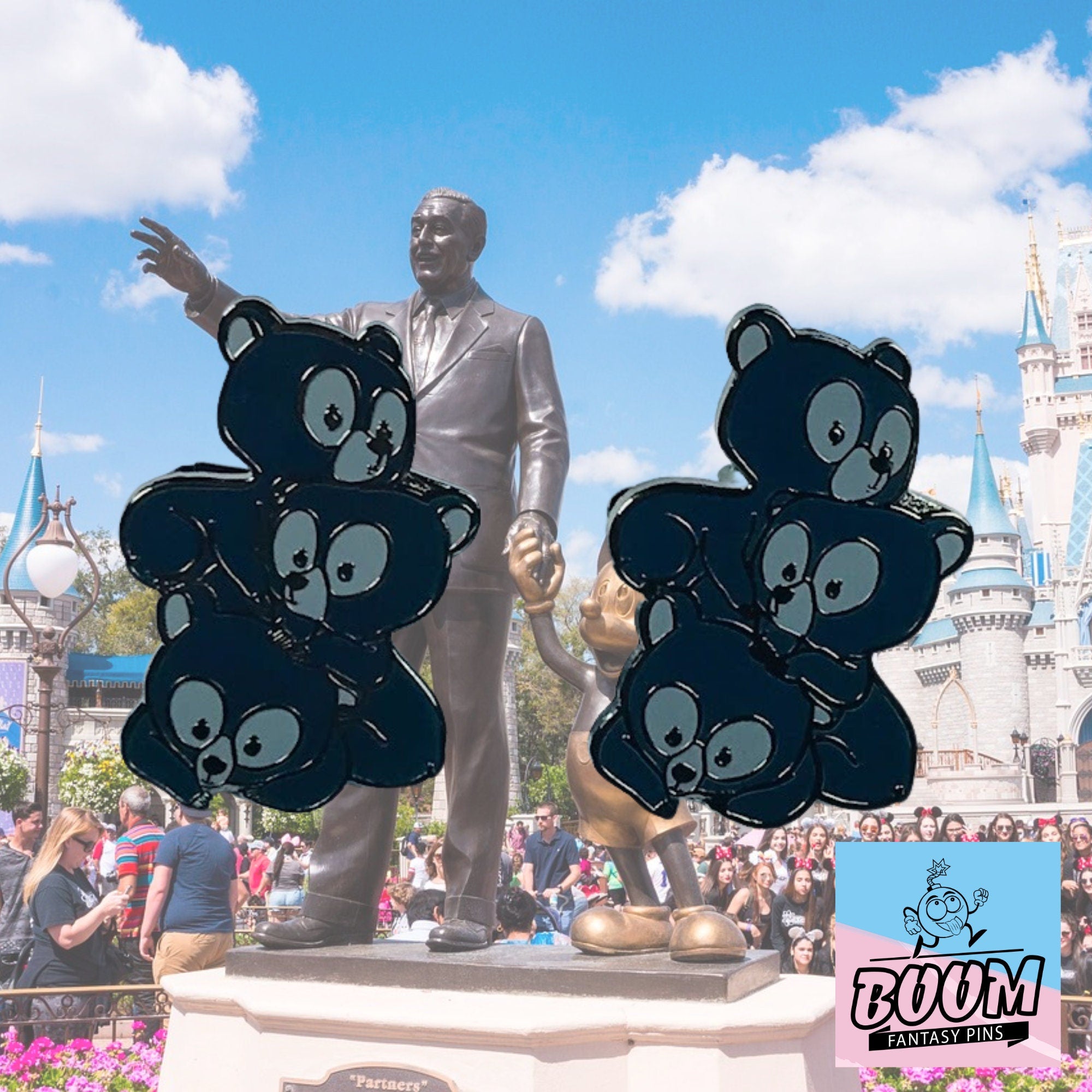 Cufflinks – Little 3 bears from Brave – Disney Fantasy