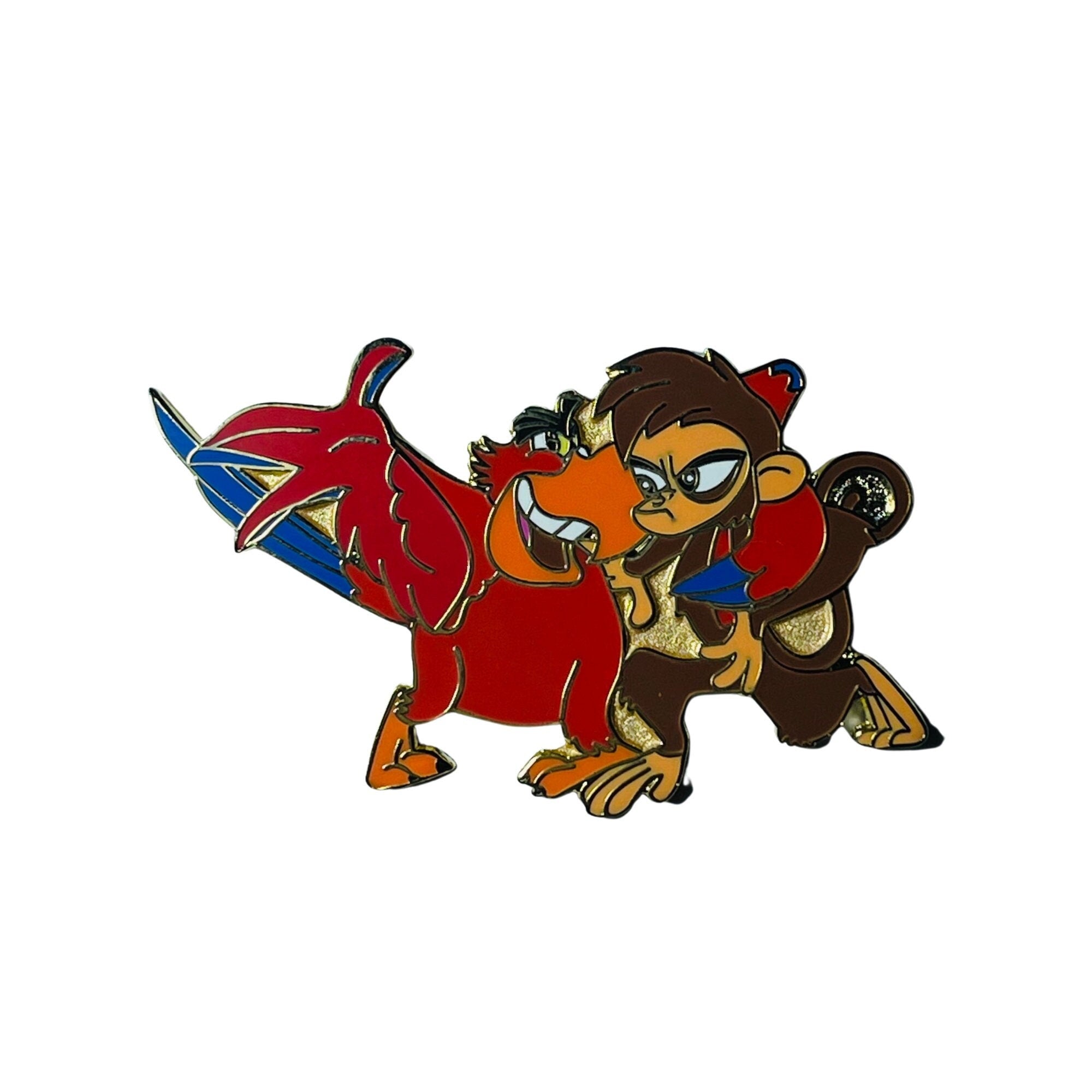Pin's – Abu et Iago d'Aladdin – Disney Fantasy