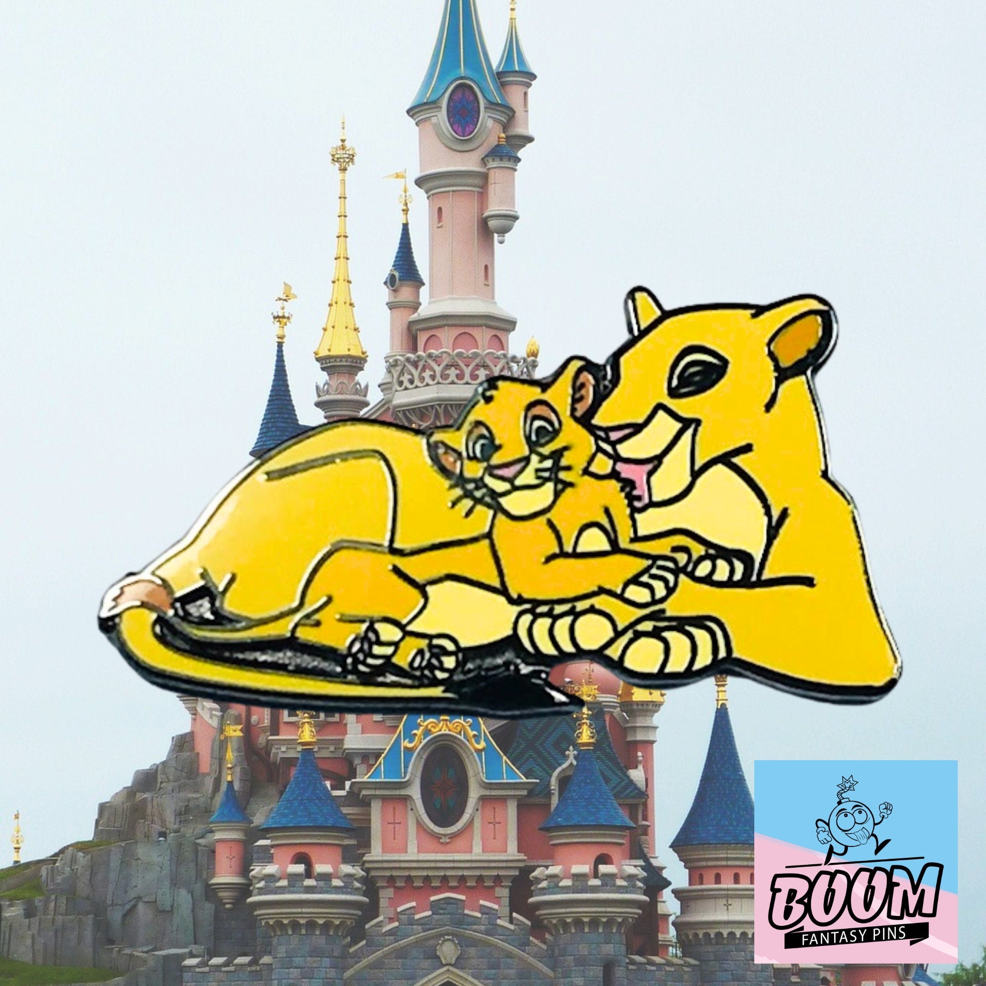 Pin's – Simba et Nala du Roi Lion – Disney Fantasy