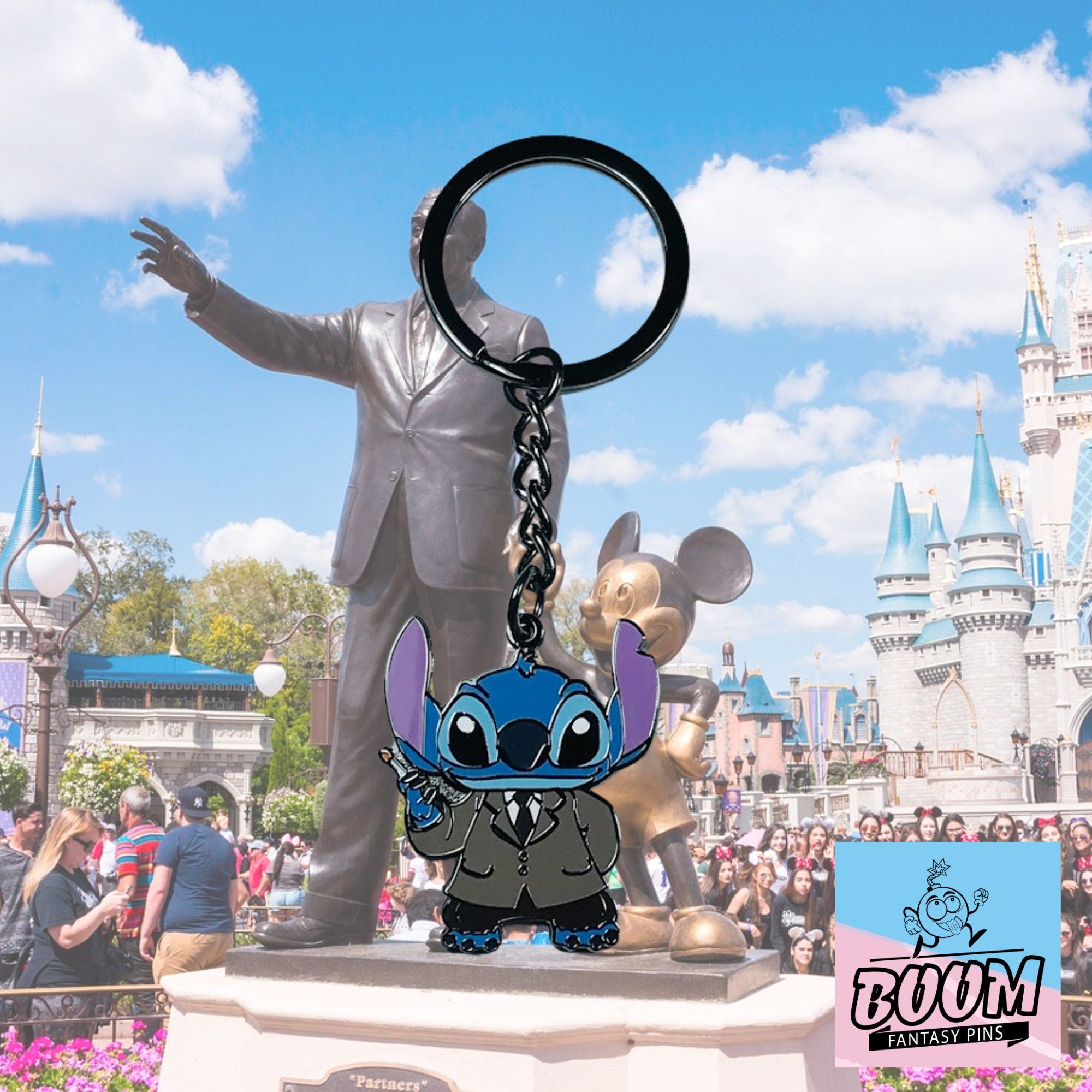 Porte-clés – Stitch Expérience 626 de Lilo &amp; Stitch – Disney Fantasy