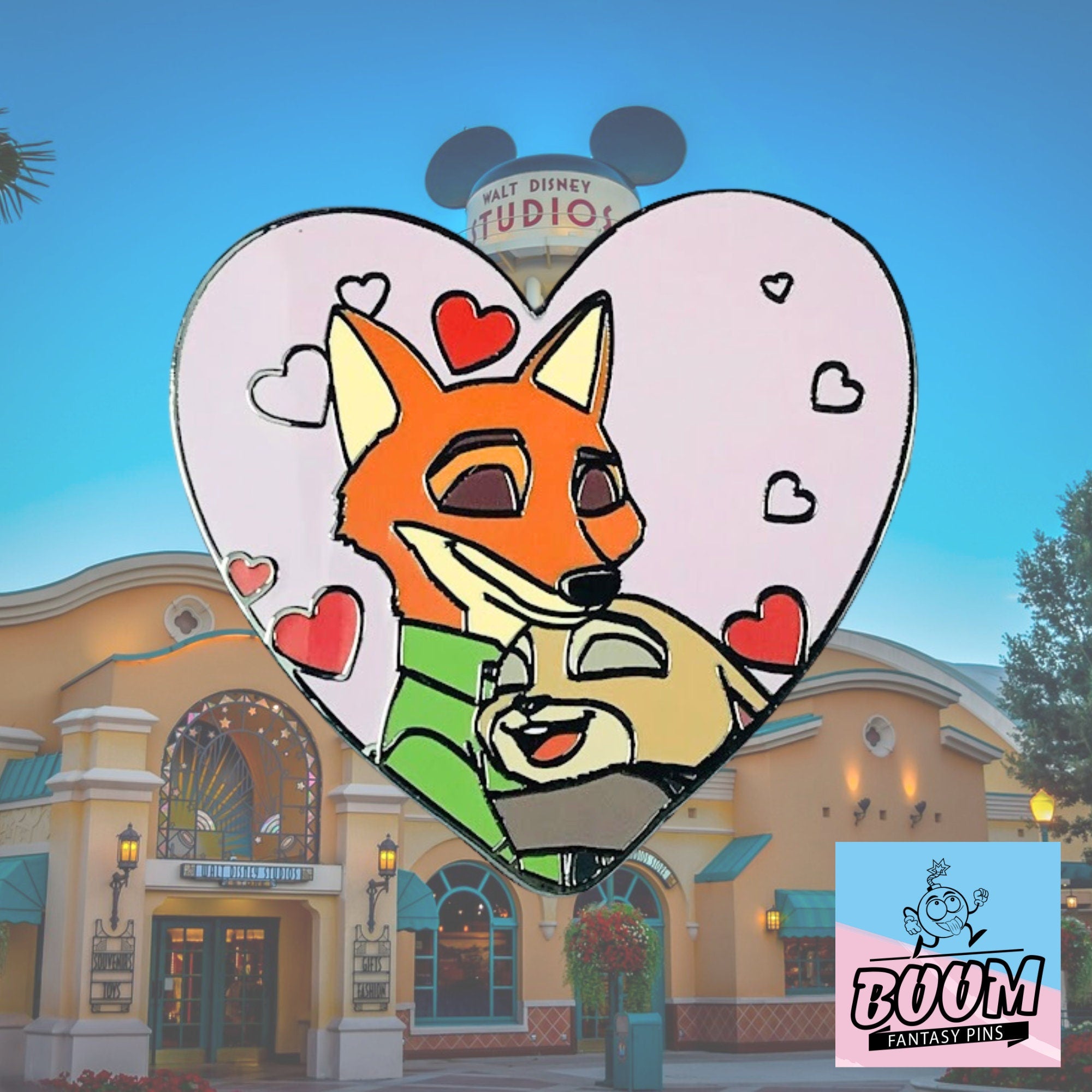 Pin – Judy Hopps y Nick Wilde de Zootopia – Disney Fantasy