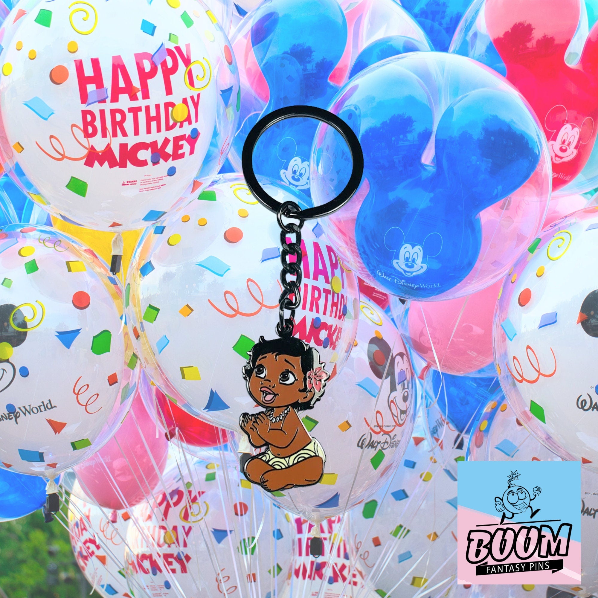 Porte-clés – Bébé Moana du film Vaiana – Disney Fantasy