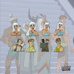 Pin – Milo Thatch and Kida Nedakh from Atlantis The Lost Empire – Disney Fantasy