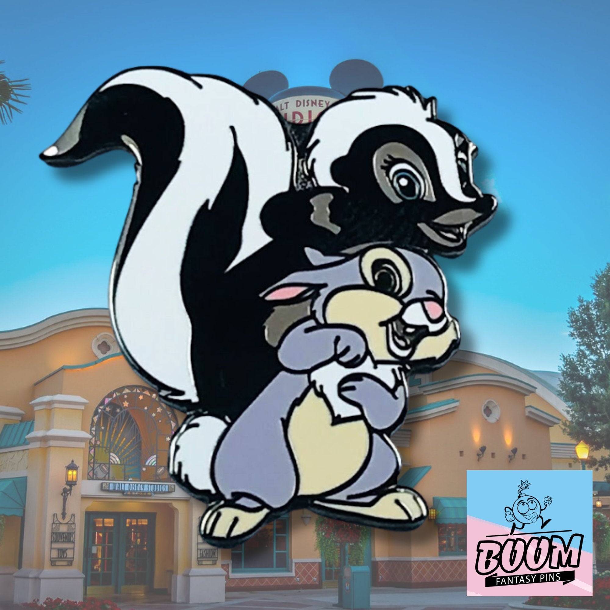 Pin's – Fleur et Panpan de Bambi – Disney Fantasy