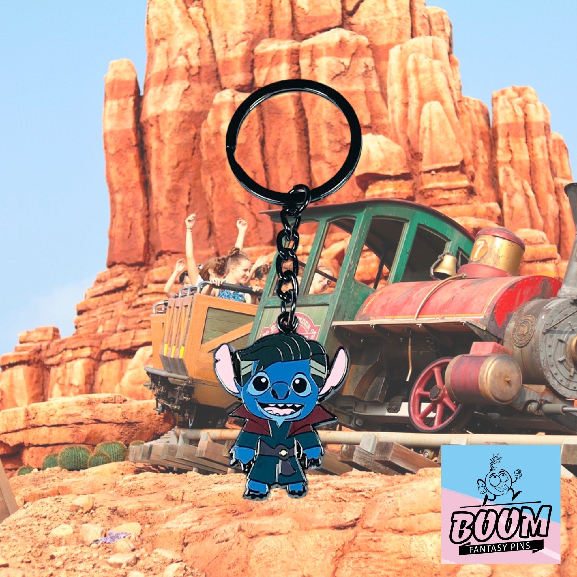 Porte-clés – Stitch Expérience 626 de Lilo &amp; Stitch – Disney Fantasy