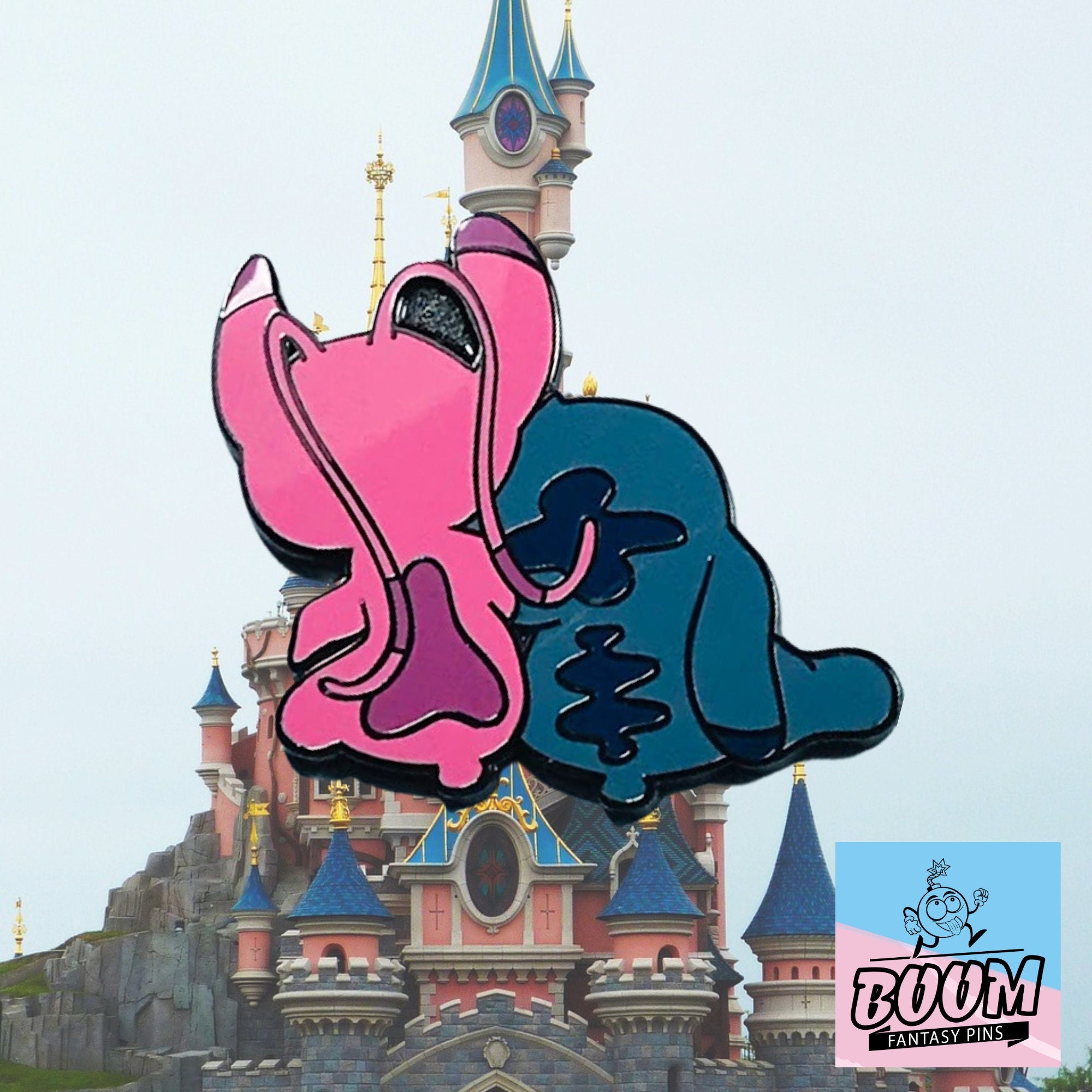 Pin – Stitch y Ángel de Lilo y Stitch – Disney Fantasy