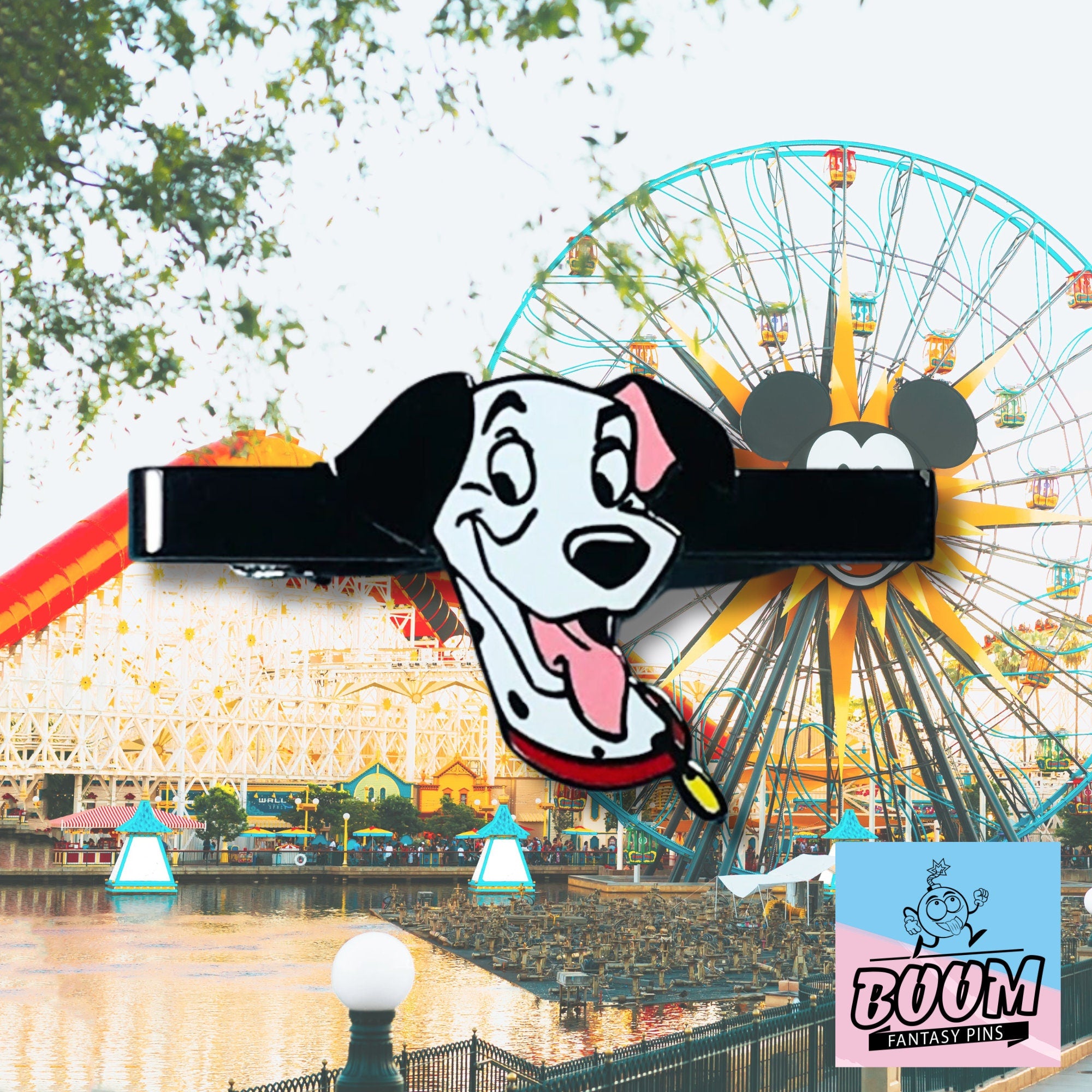Pinza de corbata – Pongo de 101 Dálmatas – Disney Fantasy