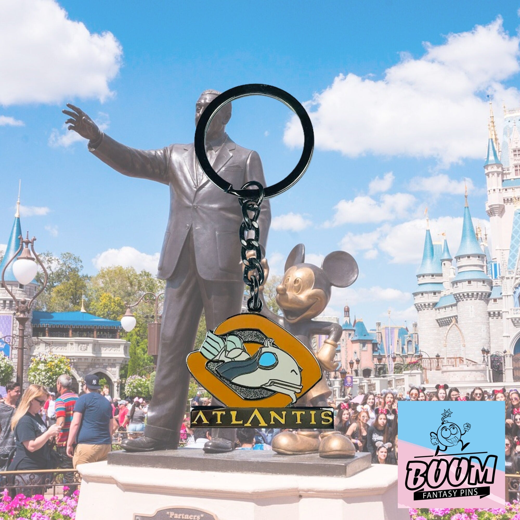 Llavero – Martag de Atlantis: El Imperio Perdido – Disney Fantasy