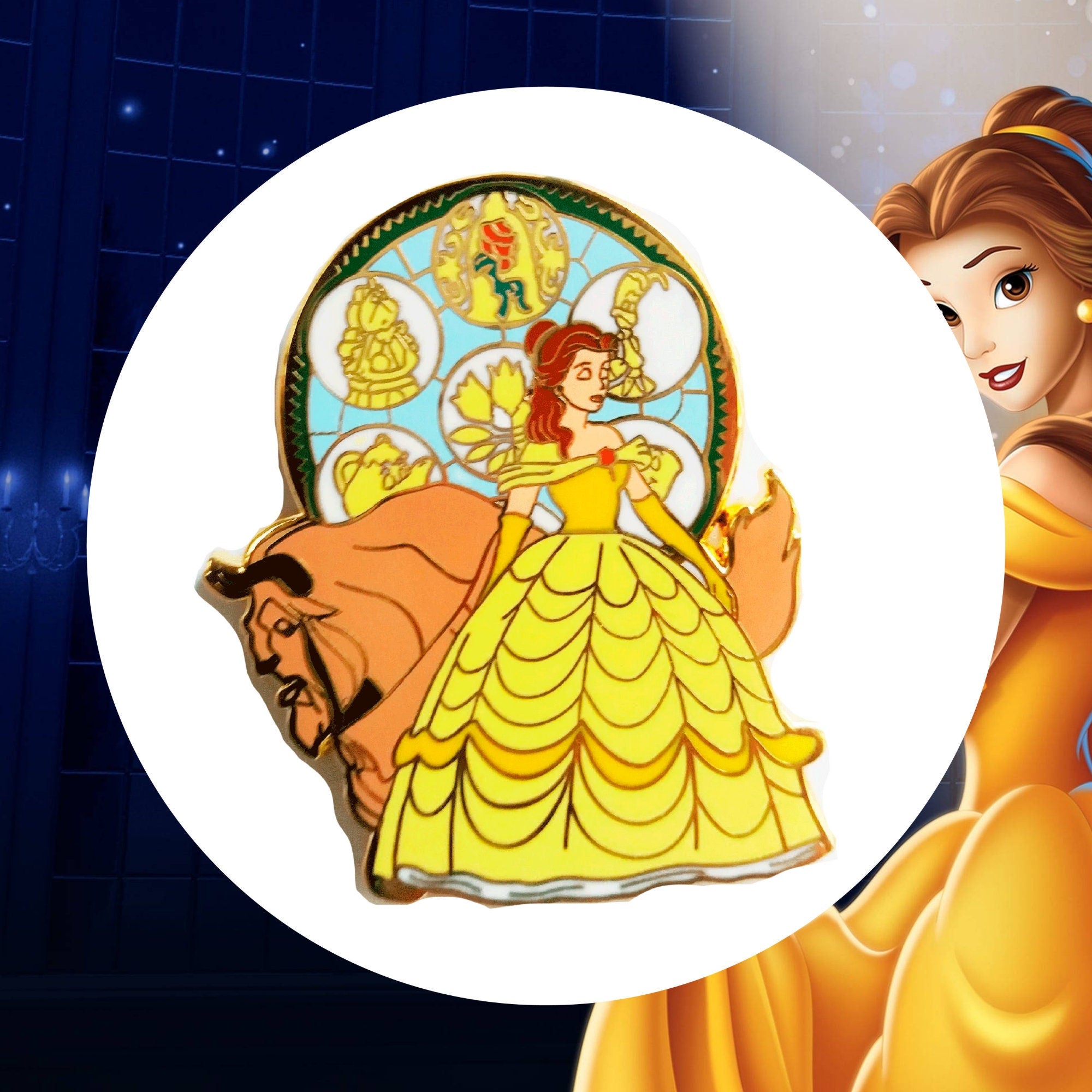 Pin's – Princesse Belle de La Belle et la Bête – Disney Fantasy