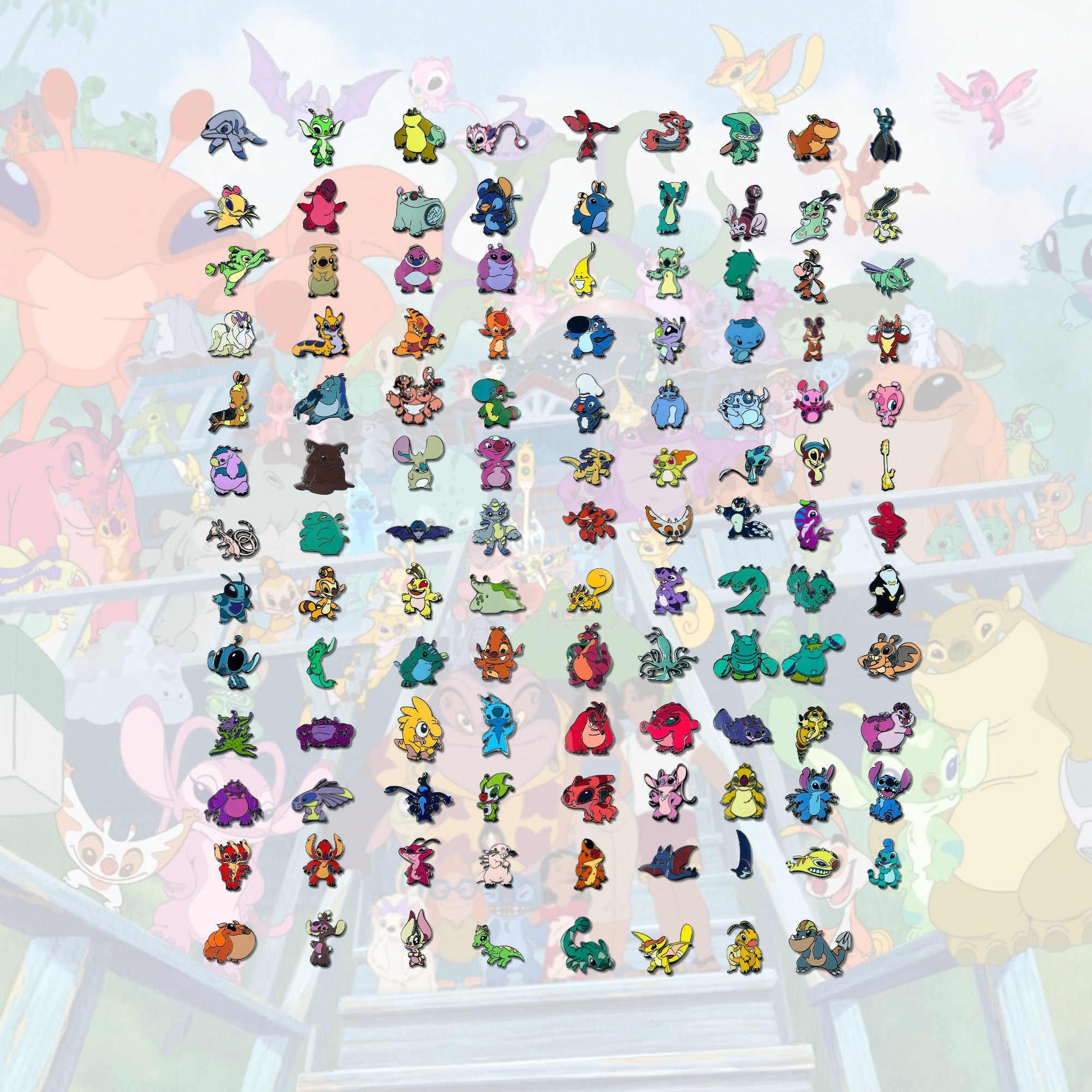 Pin – Stitch y experimentos de Lilo y Stitch – Disney Fantasy