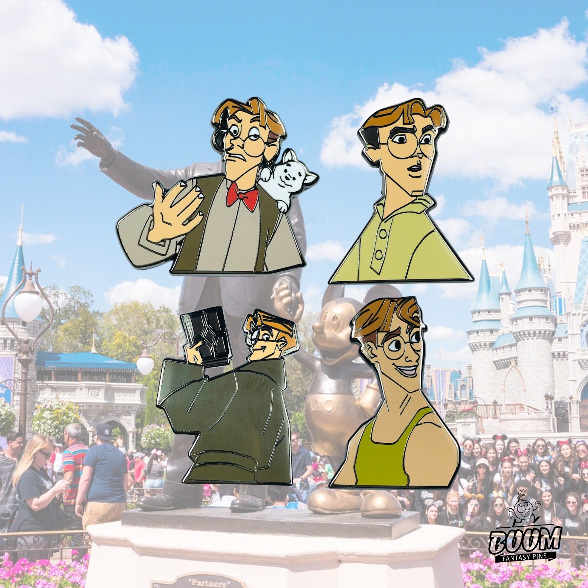 Pin – Milo Thatch from Atlantis The Lost Empire – Disney Fantasy