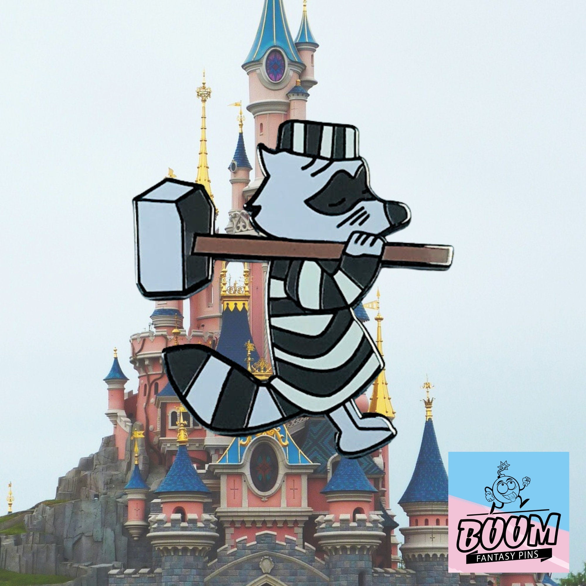 Pin's – Raton laveur de Robin des Bois – Disney Fantasy