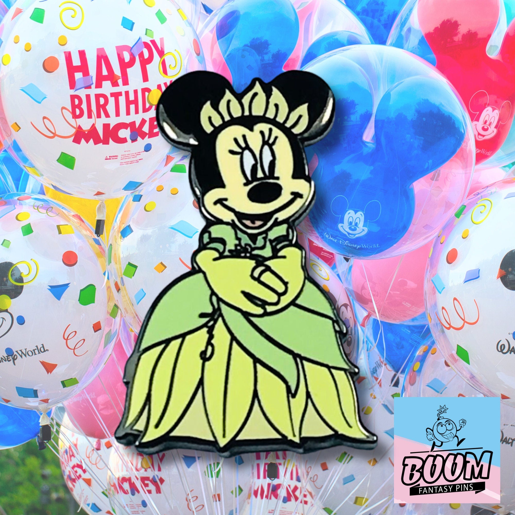 Pin – Minnie Mouse como Tiana de La Princesa y el Sapo – Disney Fantasy