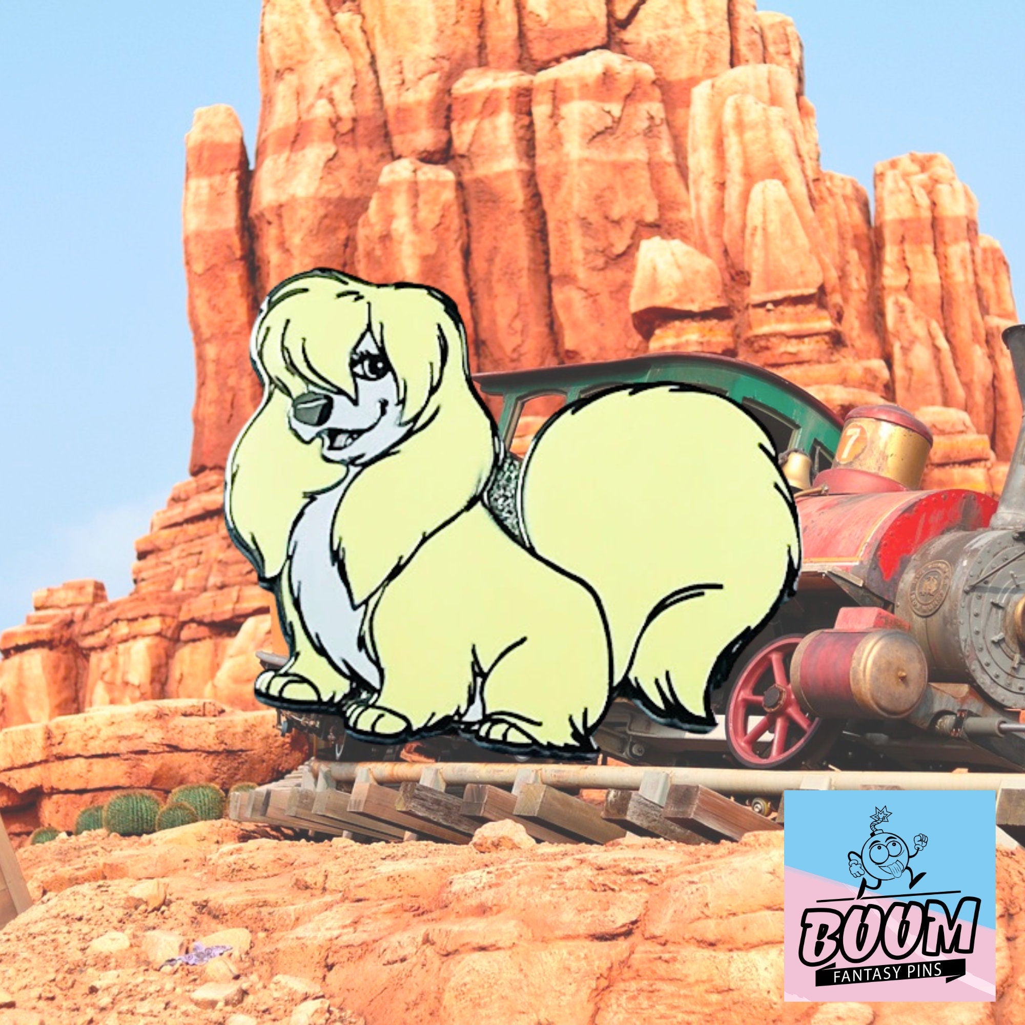 Pin – Peg from Lady and the Tramp – Disney Fantasy