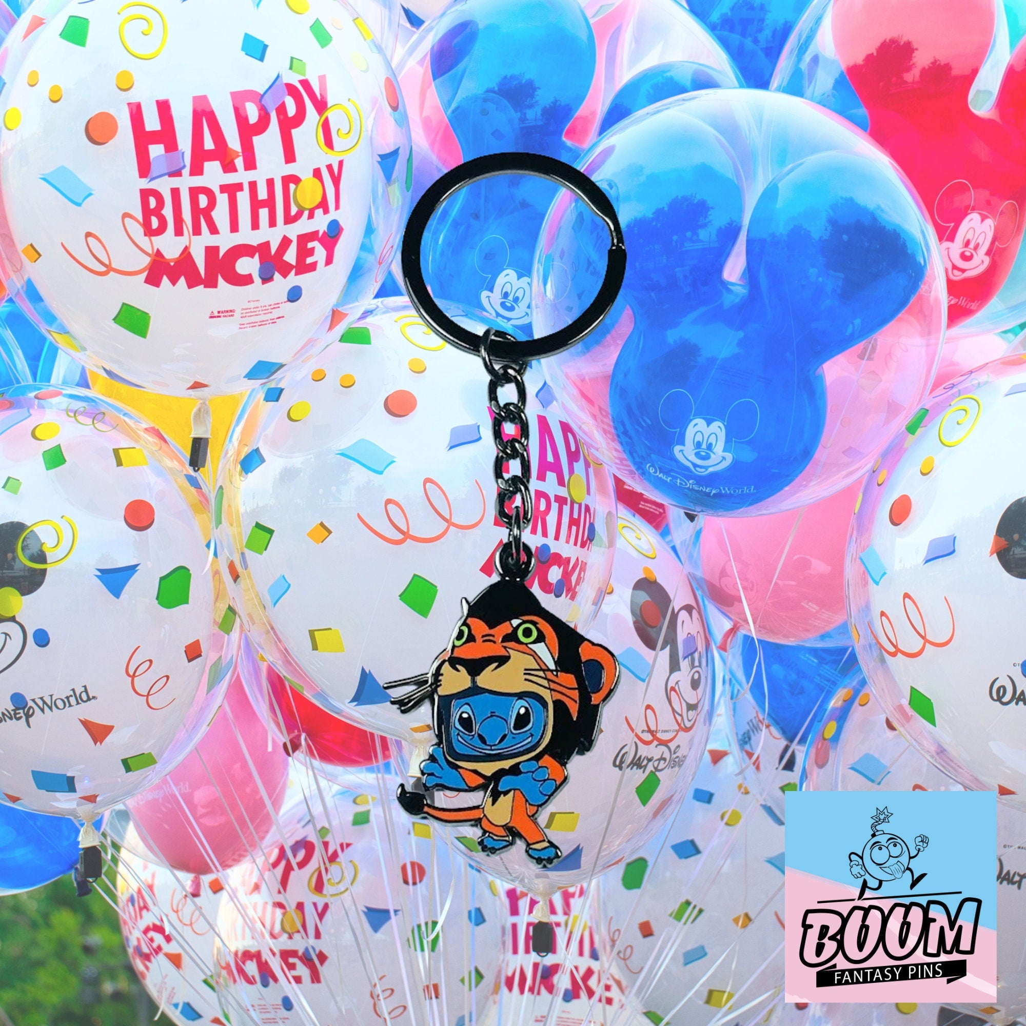 Keychain – Experiment 626 Stitch as Scar from Lilo & Stitch – Disney Fantasy