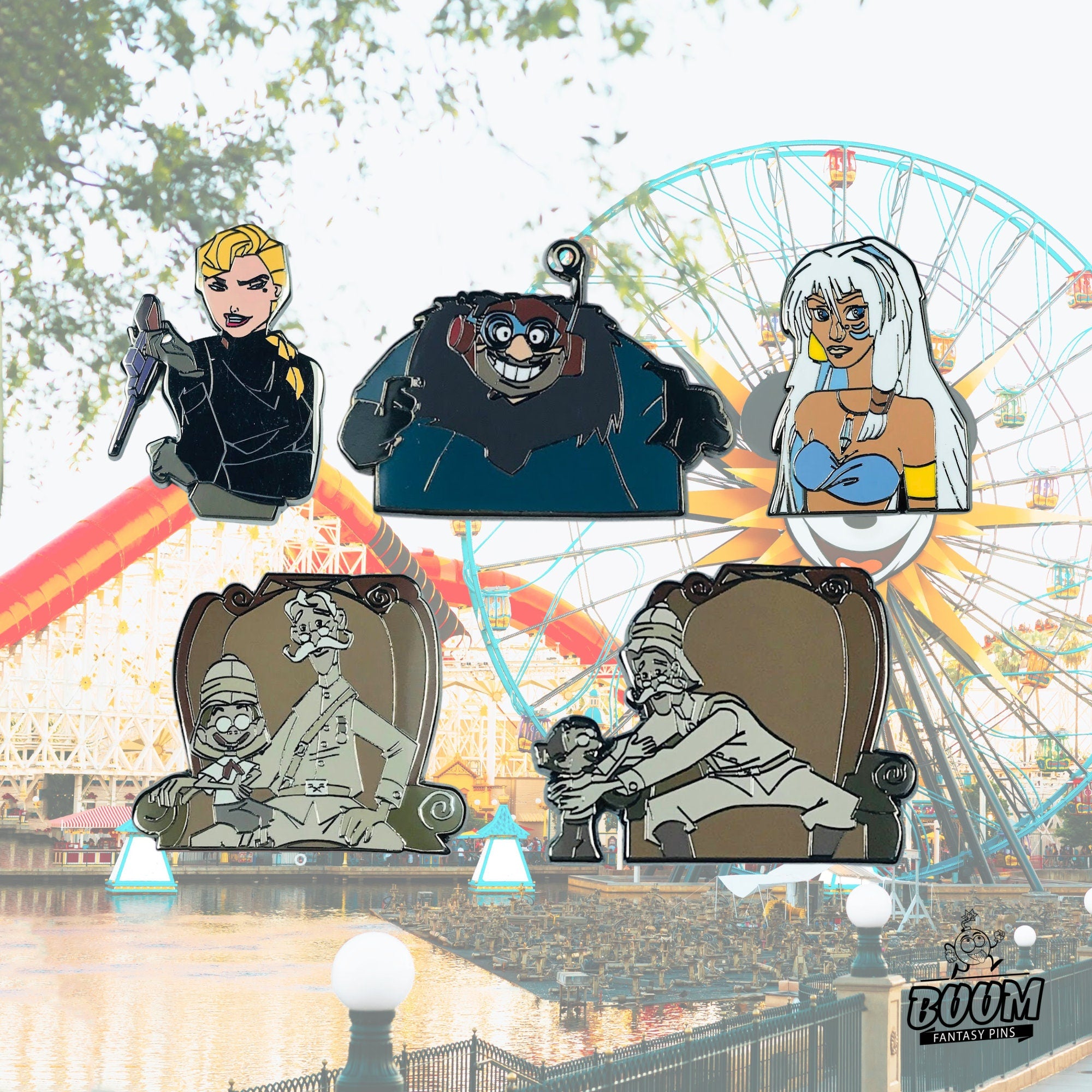 Pin's – Kida d'Atlantide, l'empire perdu – Disney Fantasy