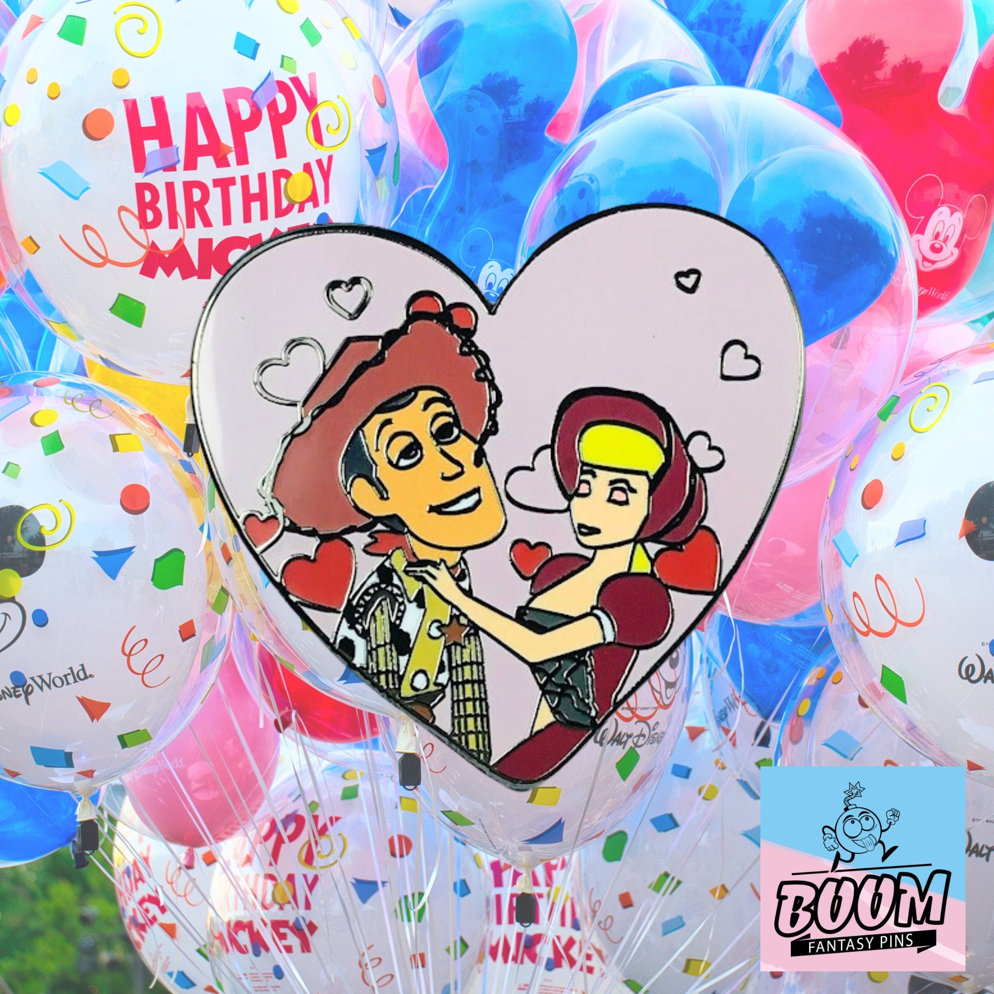 Pin – Woody y Bo Peep de Toy Story – Disney Fantasy