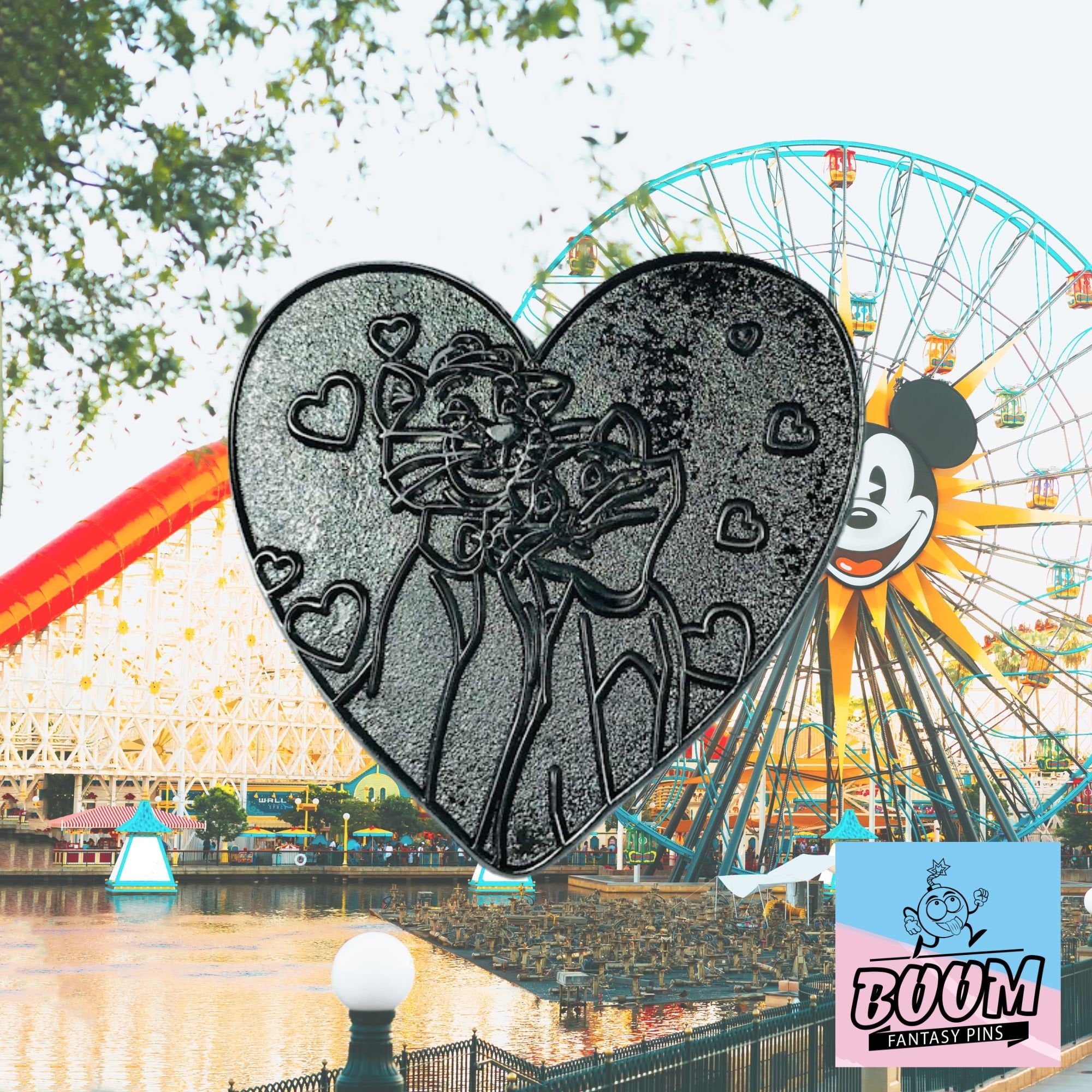 Pin – Duquesa y Thomas O'Malley de Los Aristogatos – Disney Fantasy