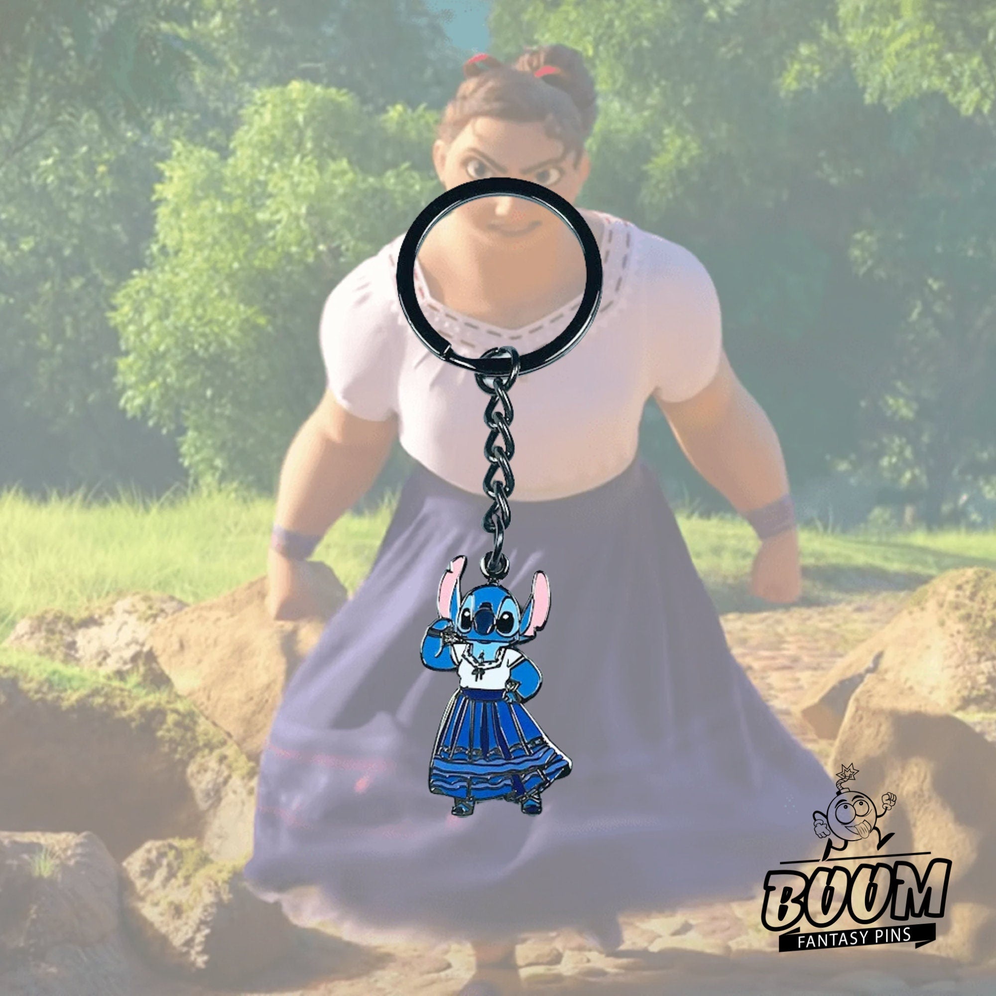 Porte-clés – Stitch Expérience 626 de Lilo &amp; Stitch – Disney Fantasy