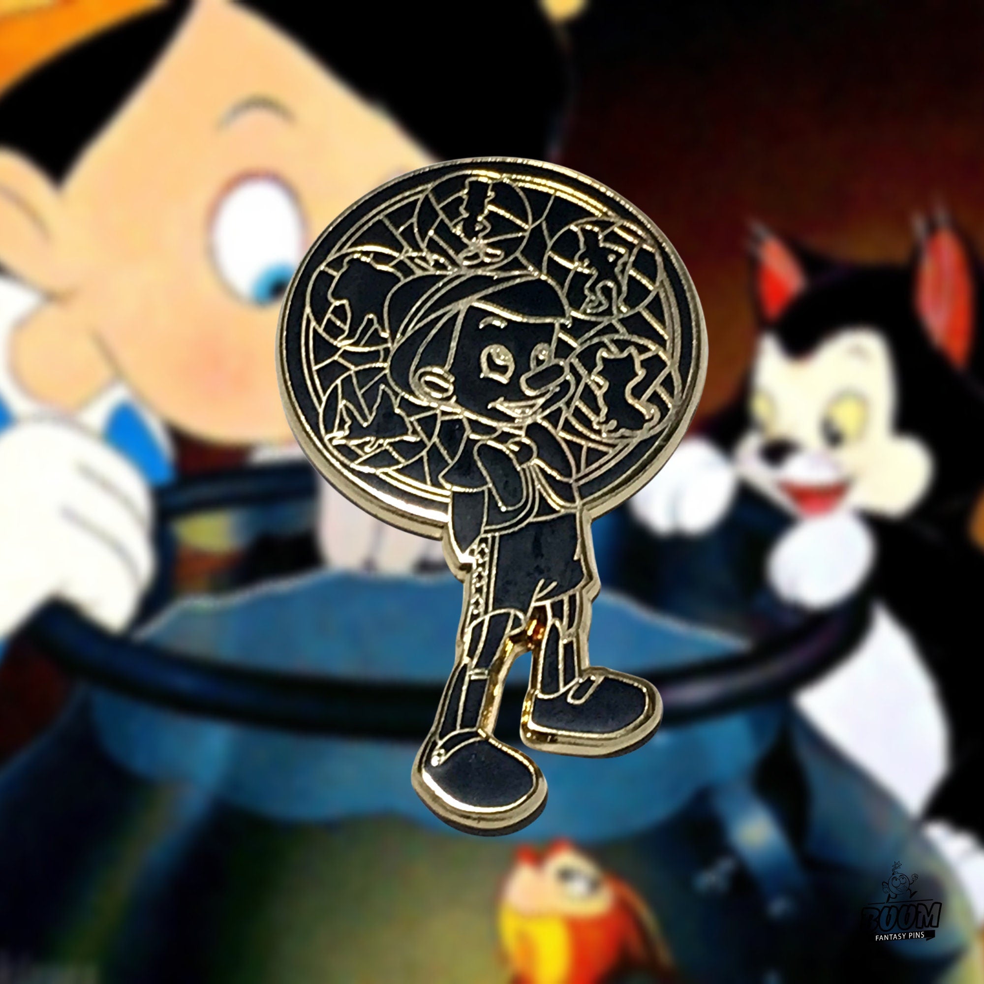Pin's – Pinocchio du film Pinocchio de Disney Fantasy