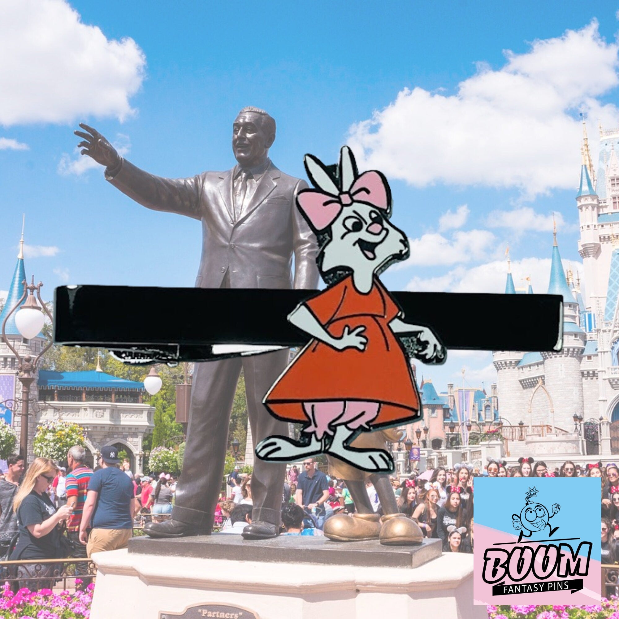 Tie Clip – Sis Bunny from Sherwood Forest Friends – Disney Fantasy