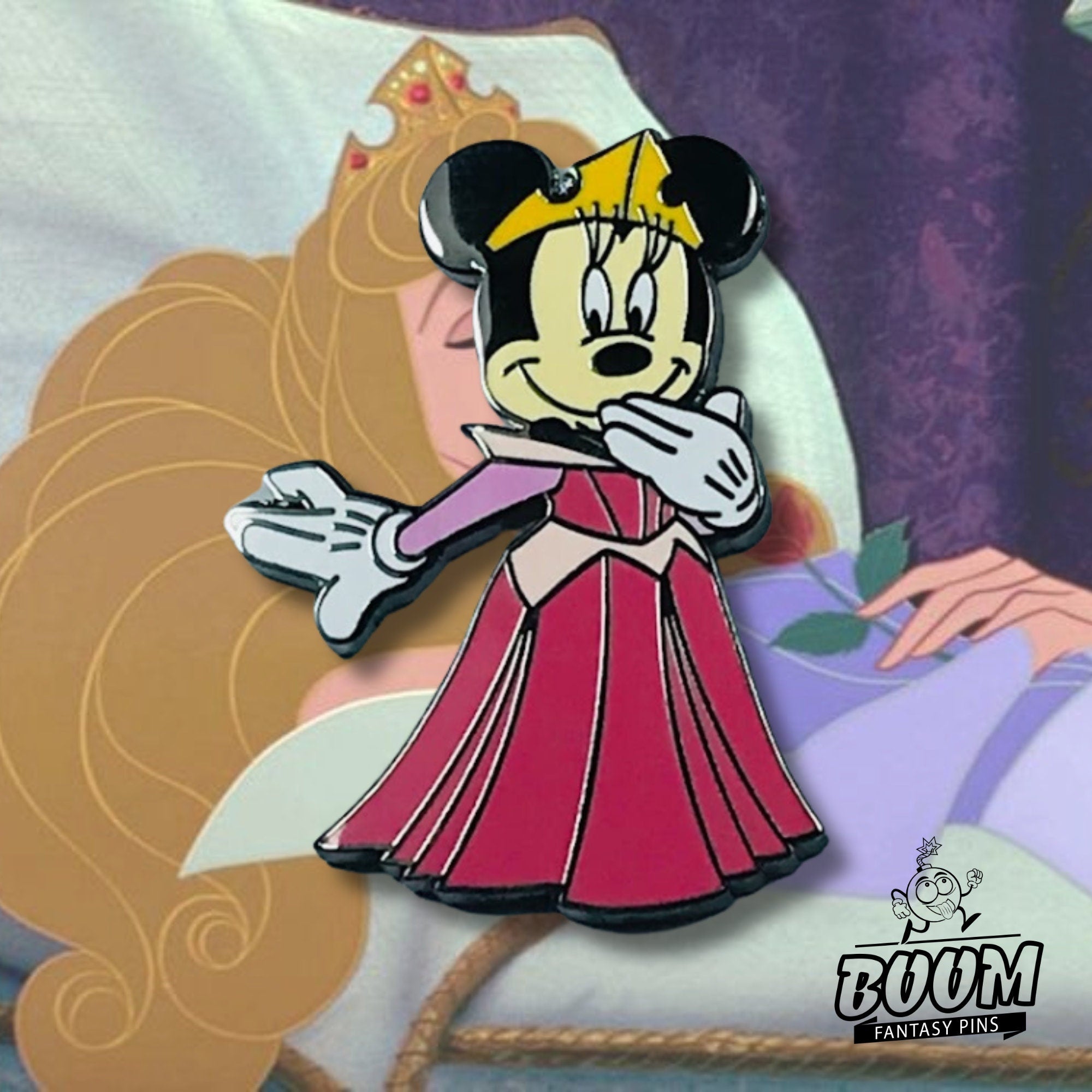 Pin – Minnie Mouse como Aurora de La Bella Durmiente – Disney Fantasy