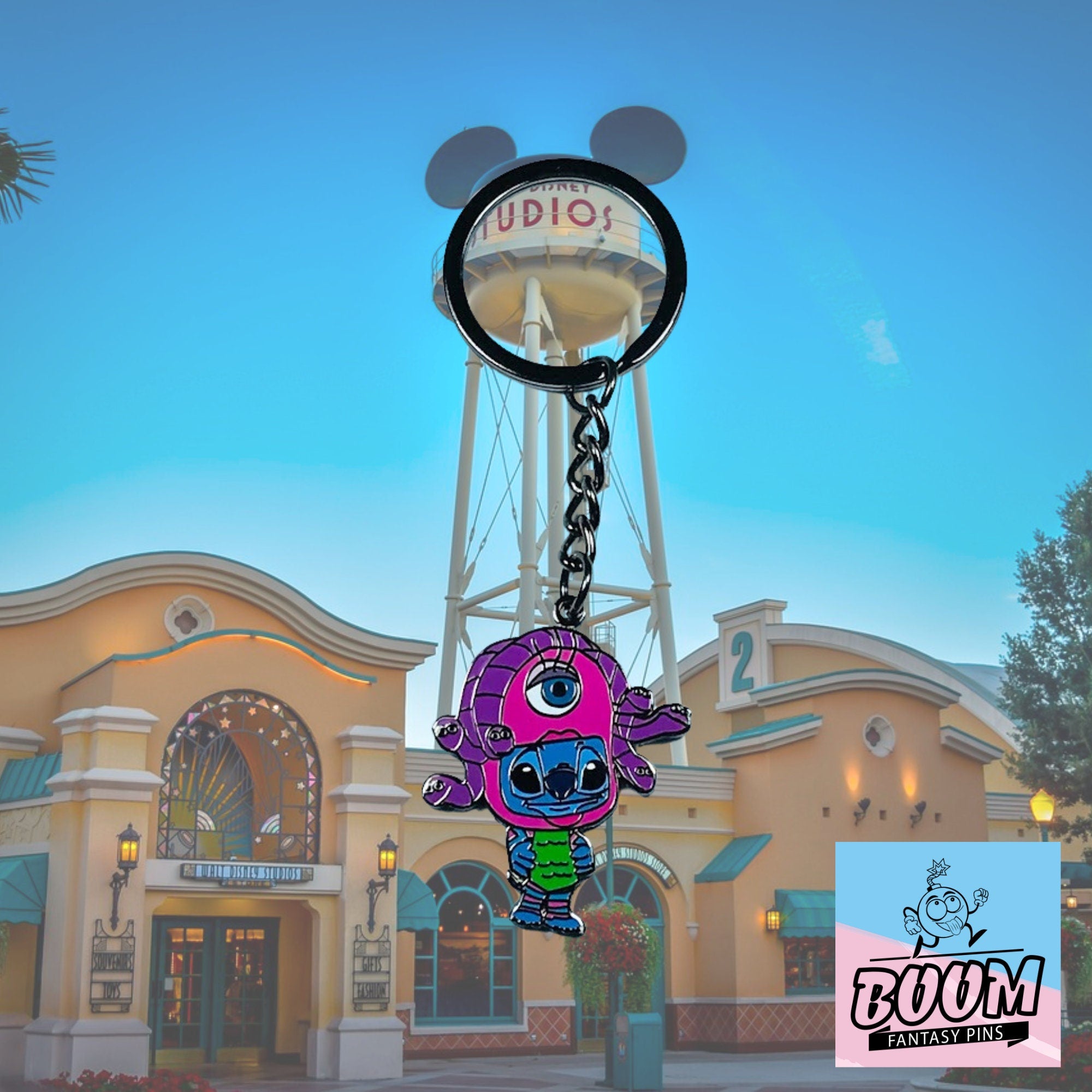 Llavero – Experimento 626 Stitch como Celia de Lilo &amp; Stitch – Disney Fantasy