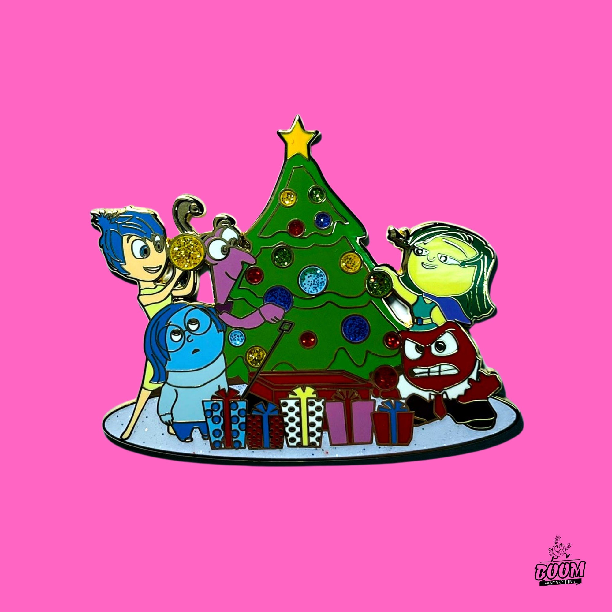 Pin – Alegría, Tristeza, Miedo, Asco e Ira desde adentro hacia afuera – Fantasía Disney