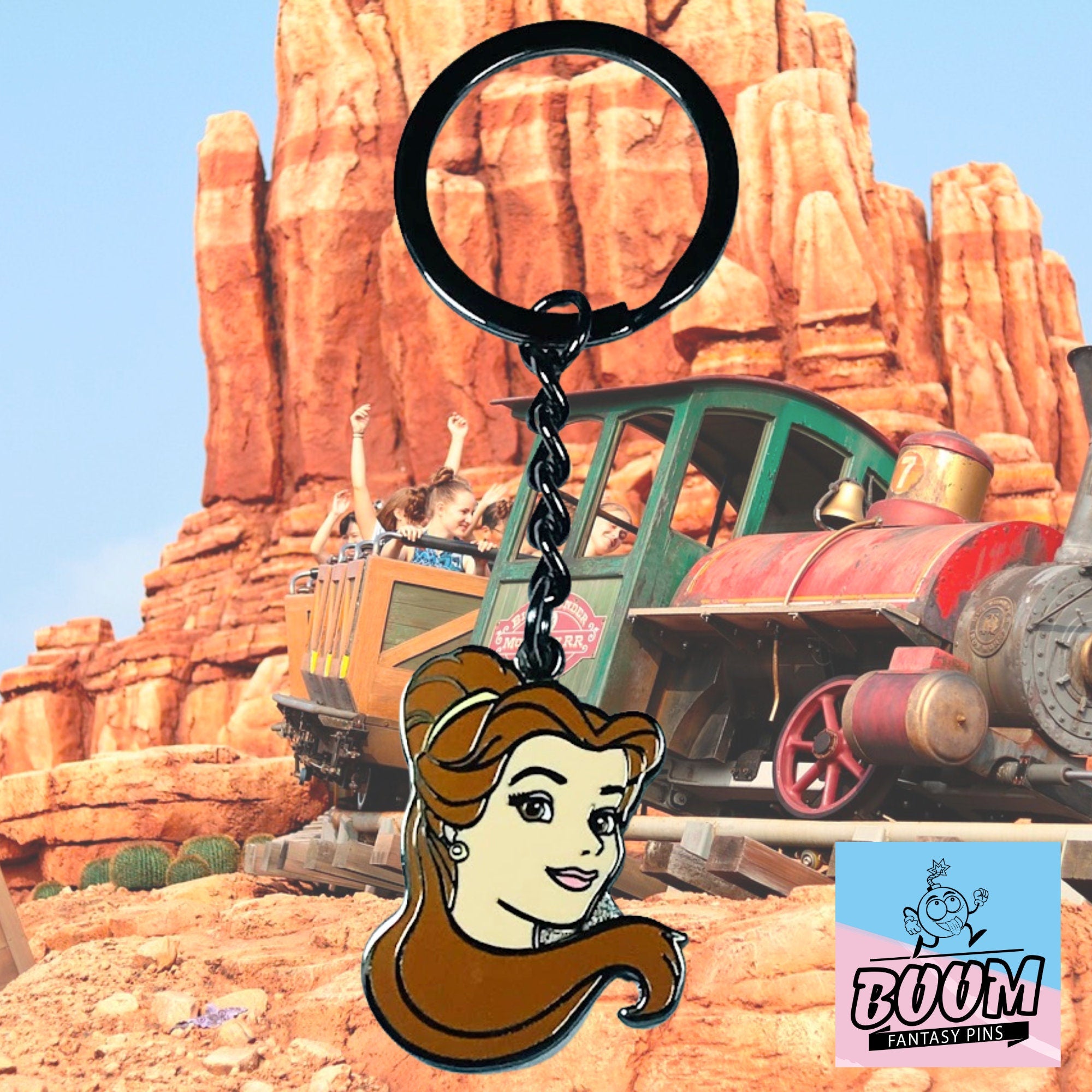 Llavero – Bella de La Bella y la Bestia – Disney Fantasy