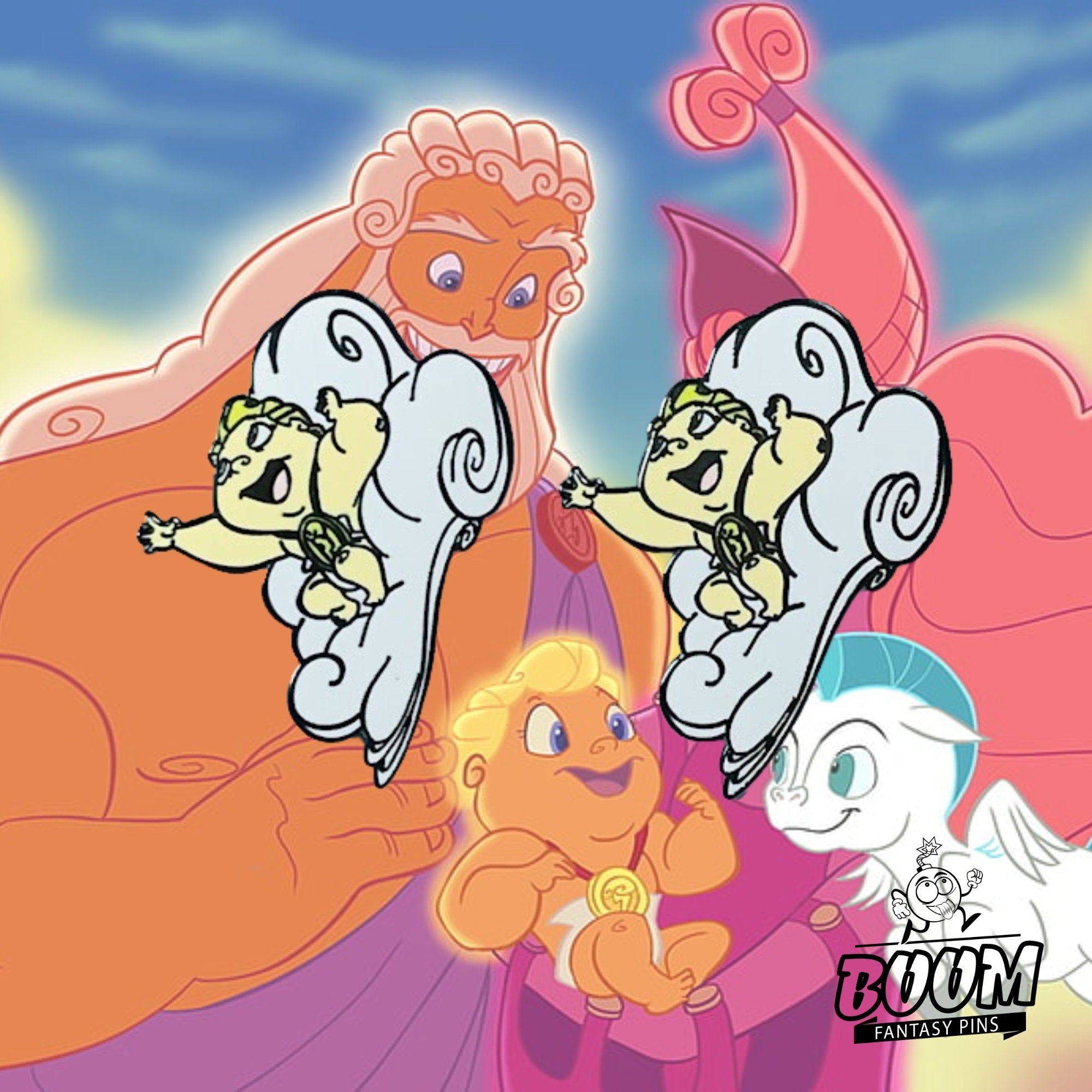 Boutons de manchette – Zeus d'Hercule – Disney Fantasy