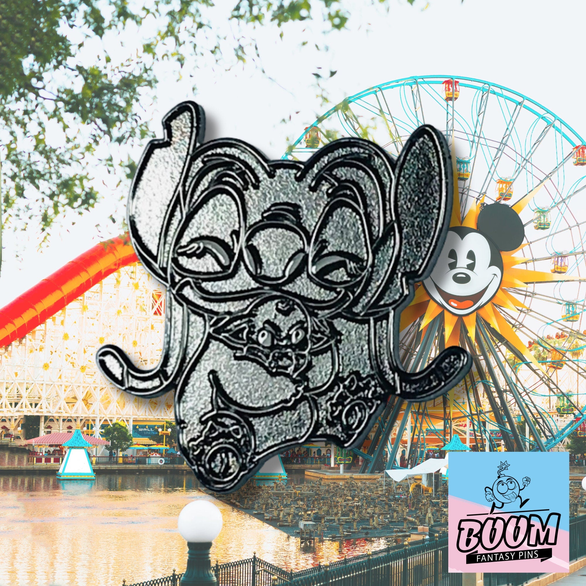 Épingle – Angel et Bébé Yoda de Lilo &amp; Stitch Disney Fantasy