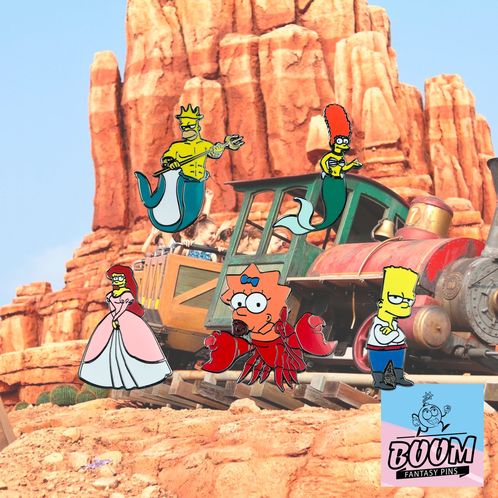 Pin's – Marge Simpson des Simpson – Disney Fantasy