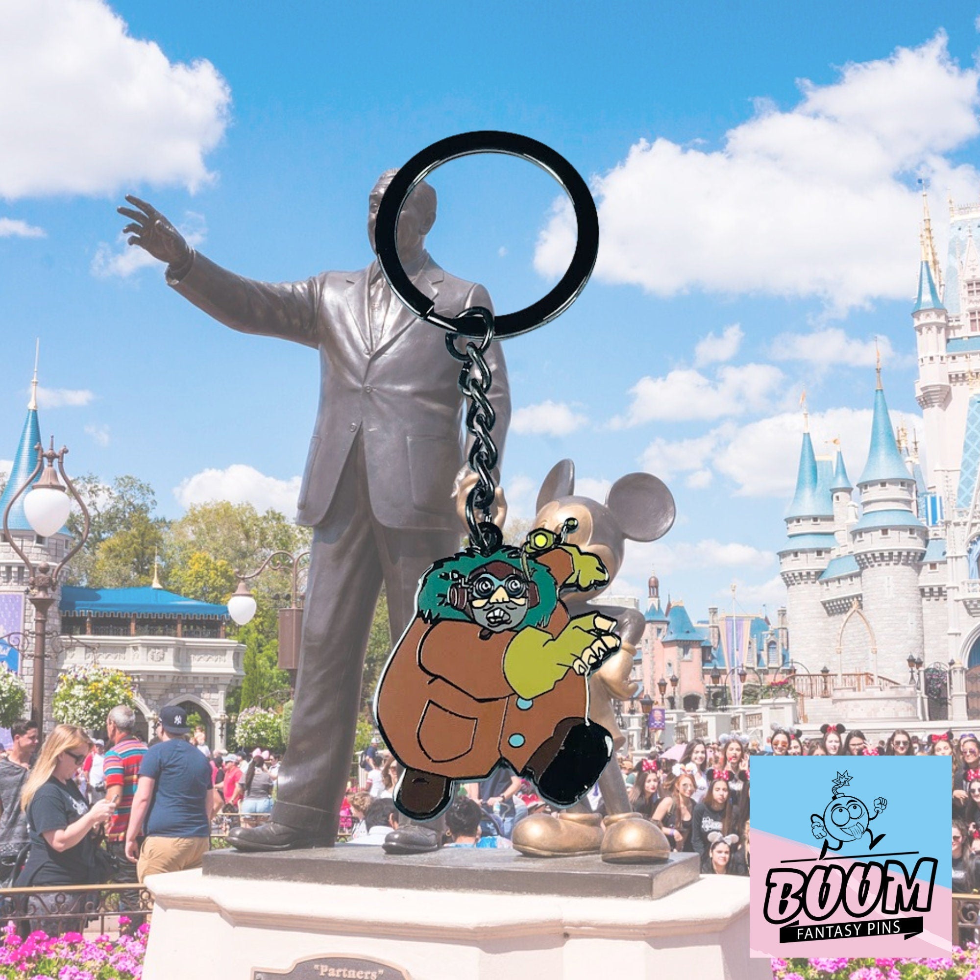 Llavero – Gaetan Molière de Atlantis El Imperio Perdido – Disney Fantasy