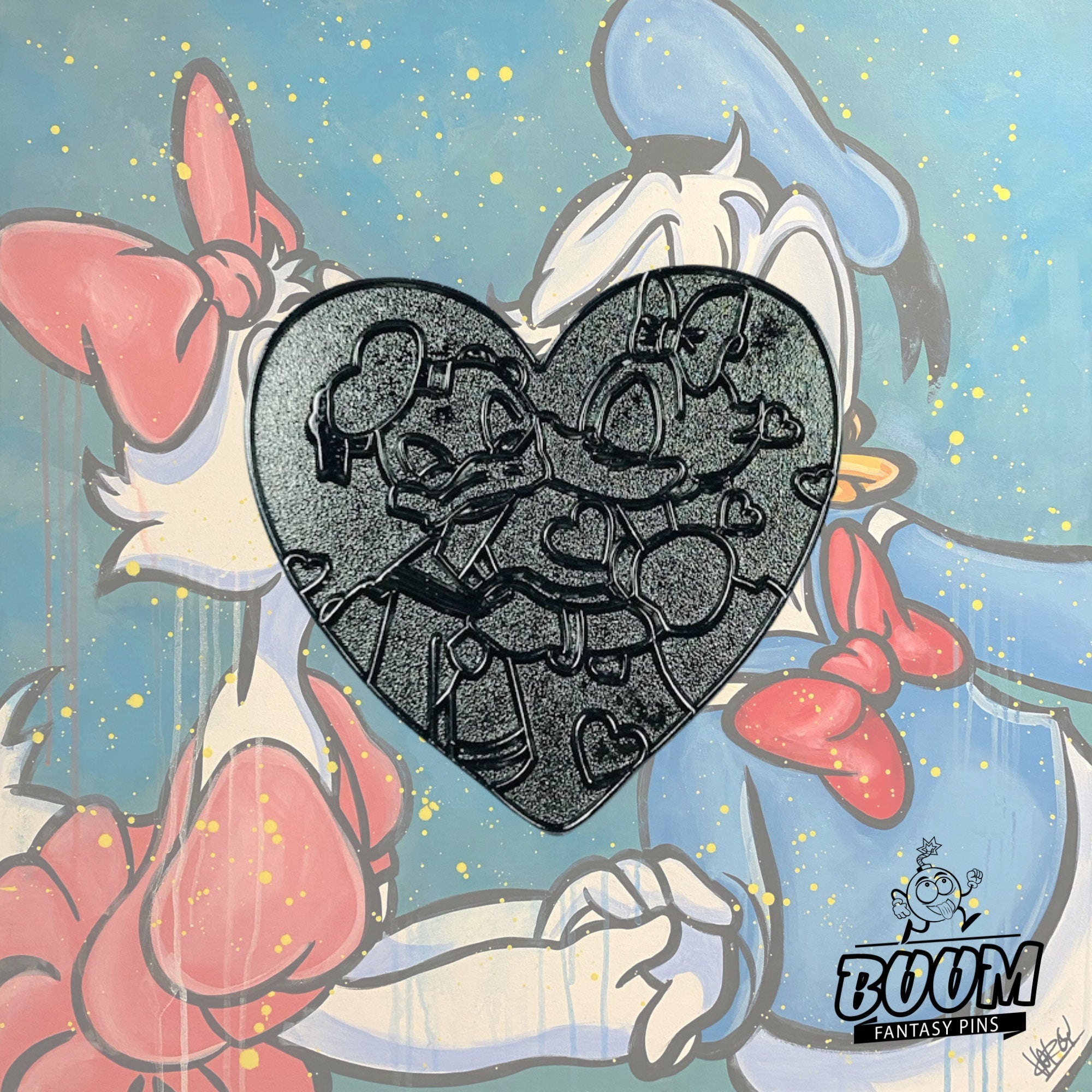 Pin – Pato Donald y Pato Daisy de El Sr. Pato sale – Disney Fantasy