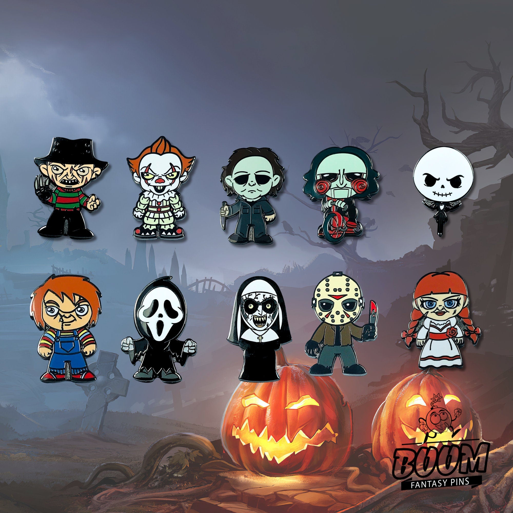 Pin de Jack Skellington de Pesadilla antes de Navidad – Disney Fantasy