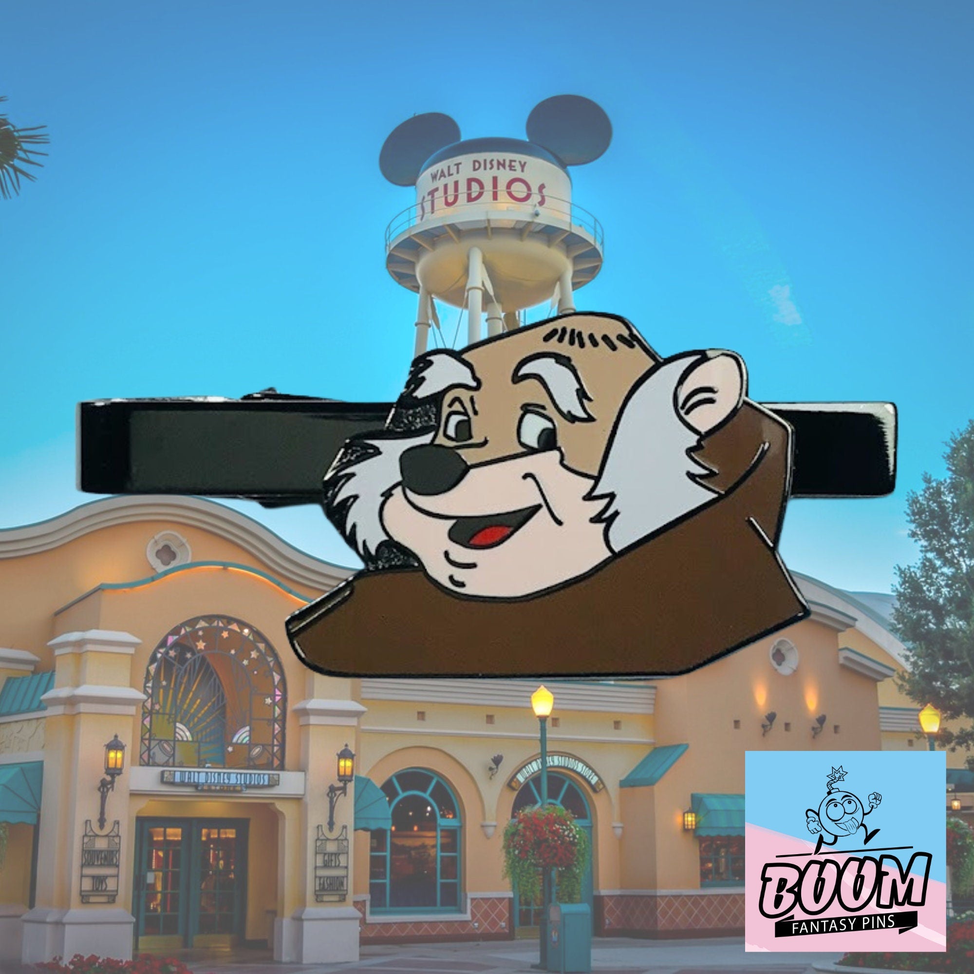 Pinza de corbata – Fraile Tuck de Robin Hood – Disney Fantasy