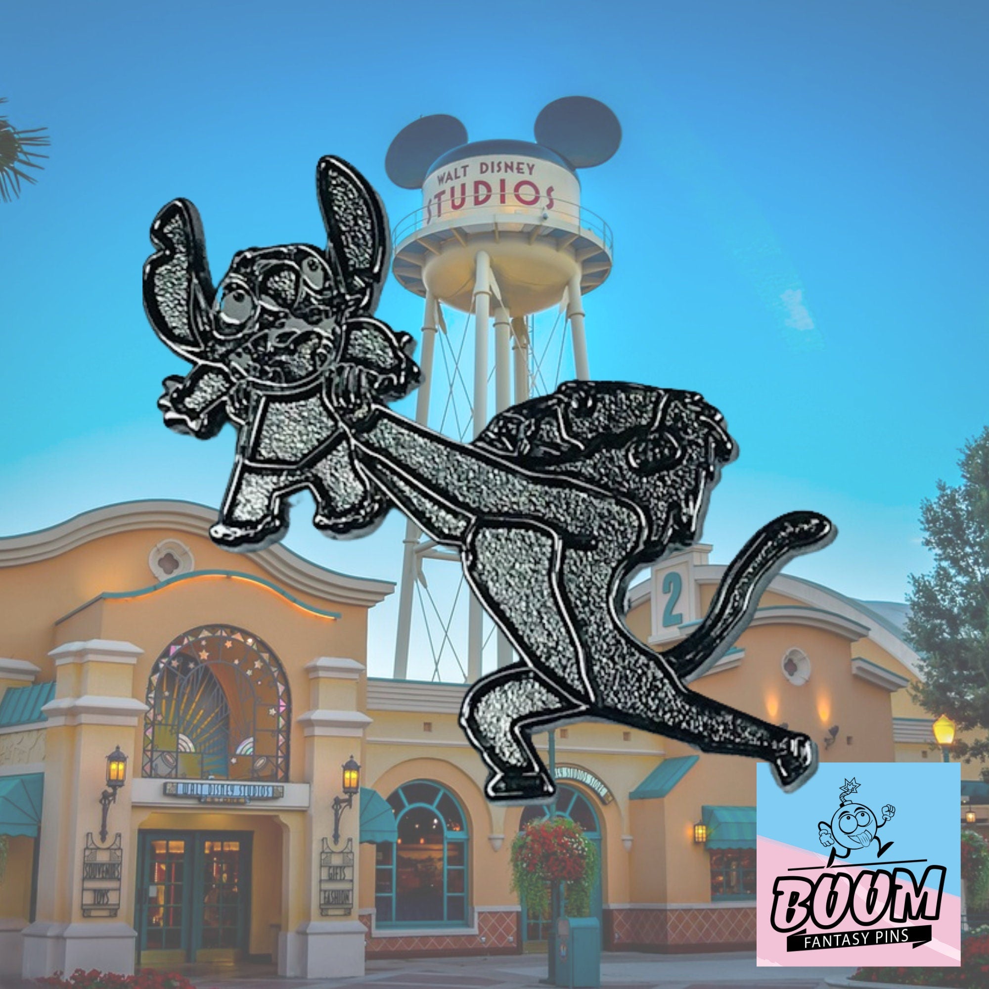 Épingle – Expérience 626 : Stitch avec Rafiki de Lilo &amp; Stitch – Disney Fantasy