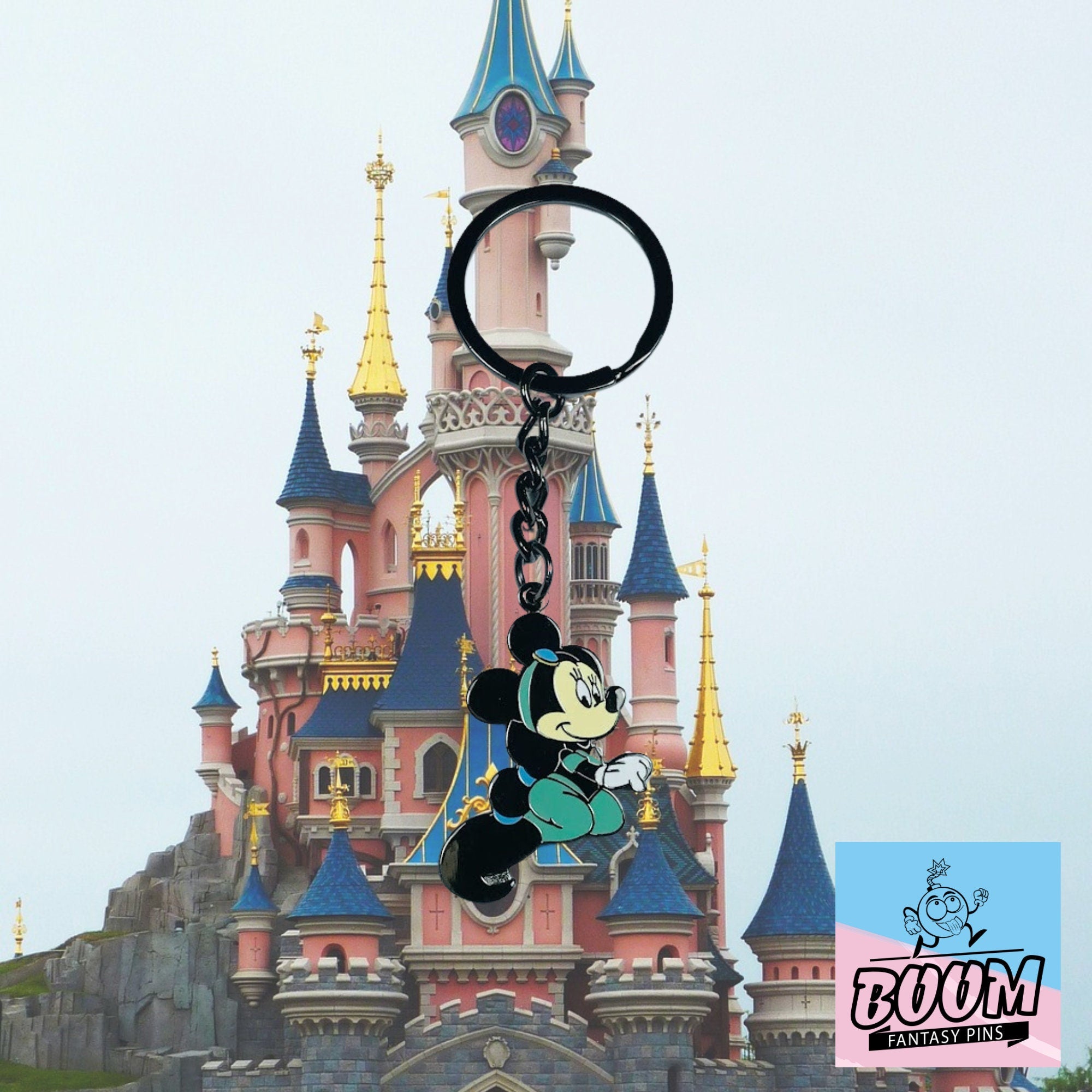 Porte-clés – Minnie Mouse en Jasmine d'Aladdin – Disney Fantasy
