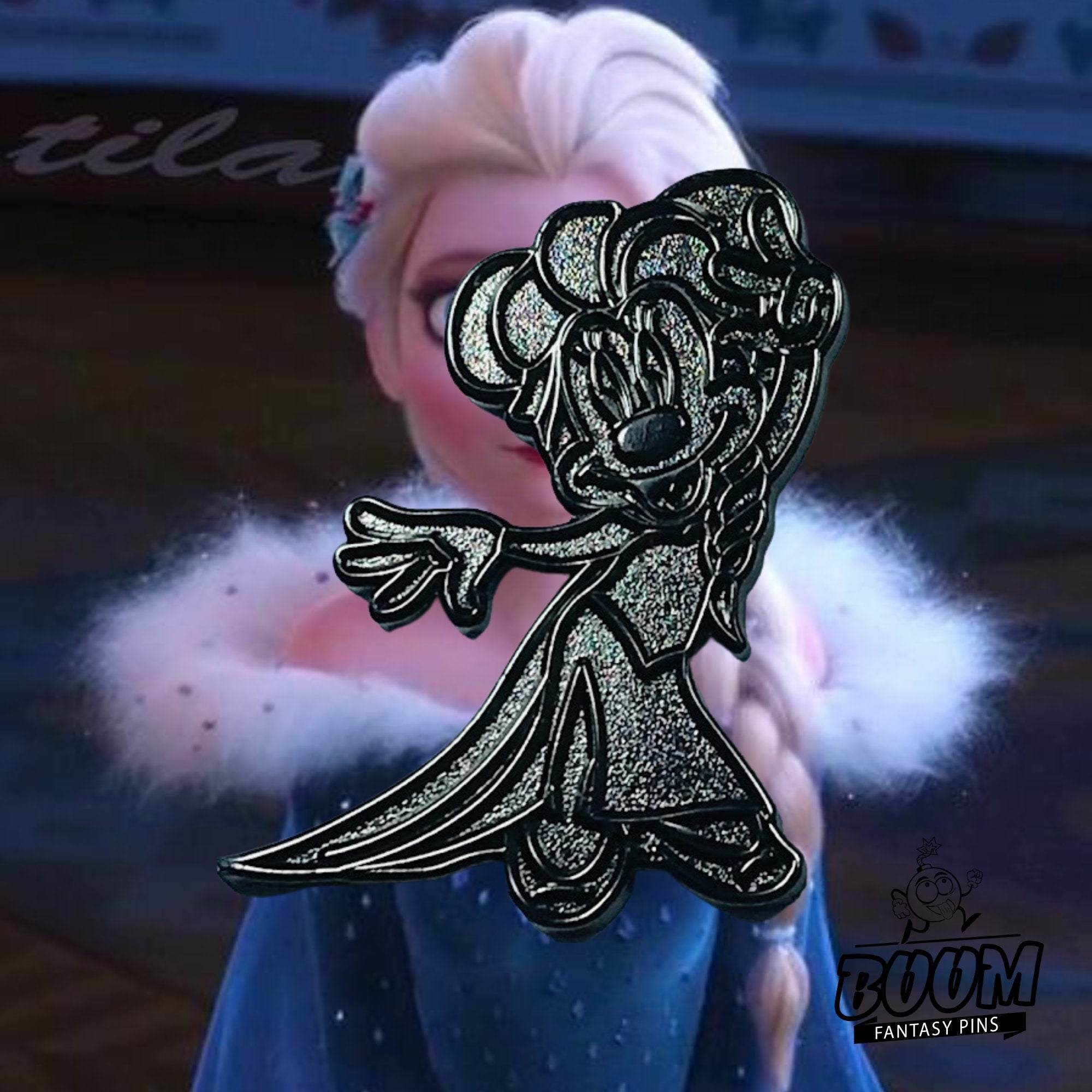 Pin – Minnie Mouse como Elsa de Mickey Mouse – Disney Fantasy