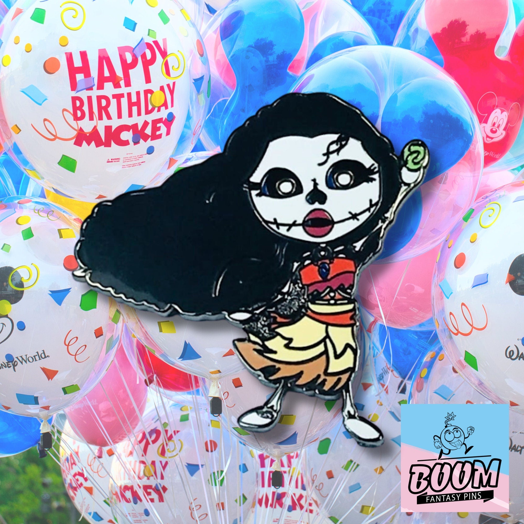 Pin – Moana as Zombie from Moana – Disney Fantasy