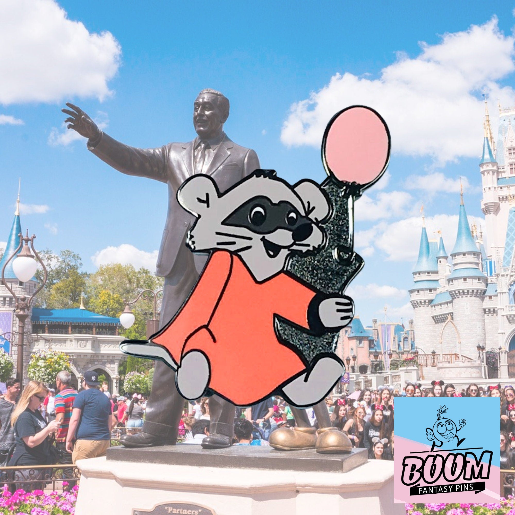 Pin's – Raton laveur Robin des Bois de Robin des Bois – Disney Fantasy