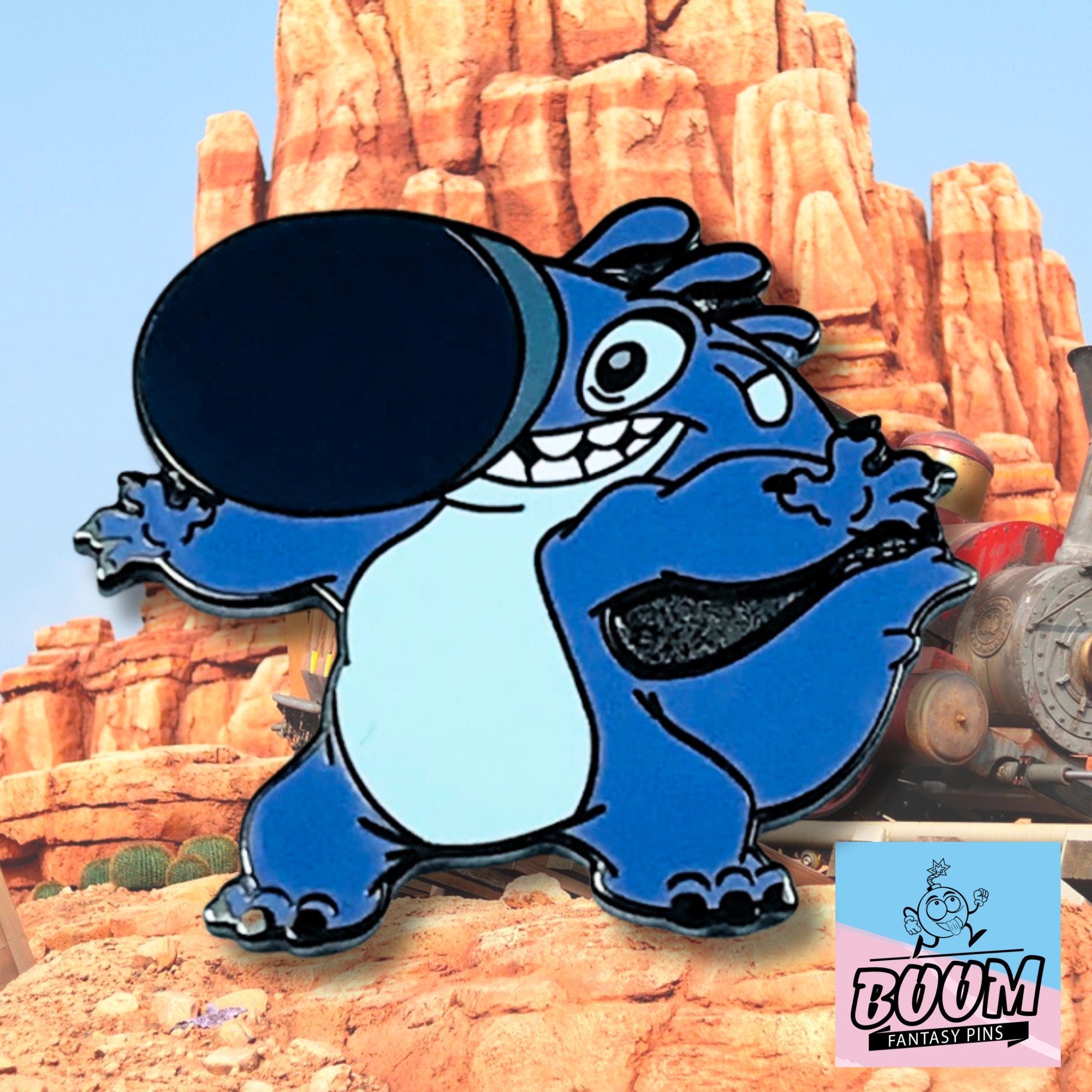 Pin – Experimento Hammerface 033 de Lilo &amp; Stitch – Disney Fantasy
