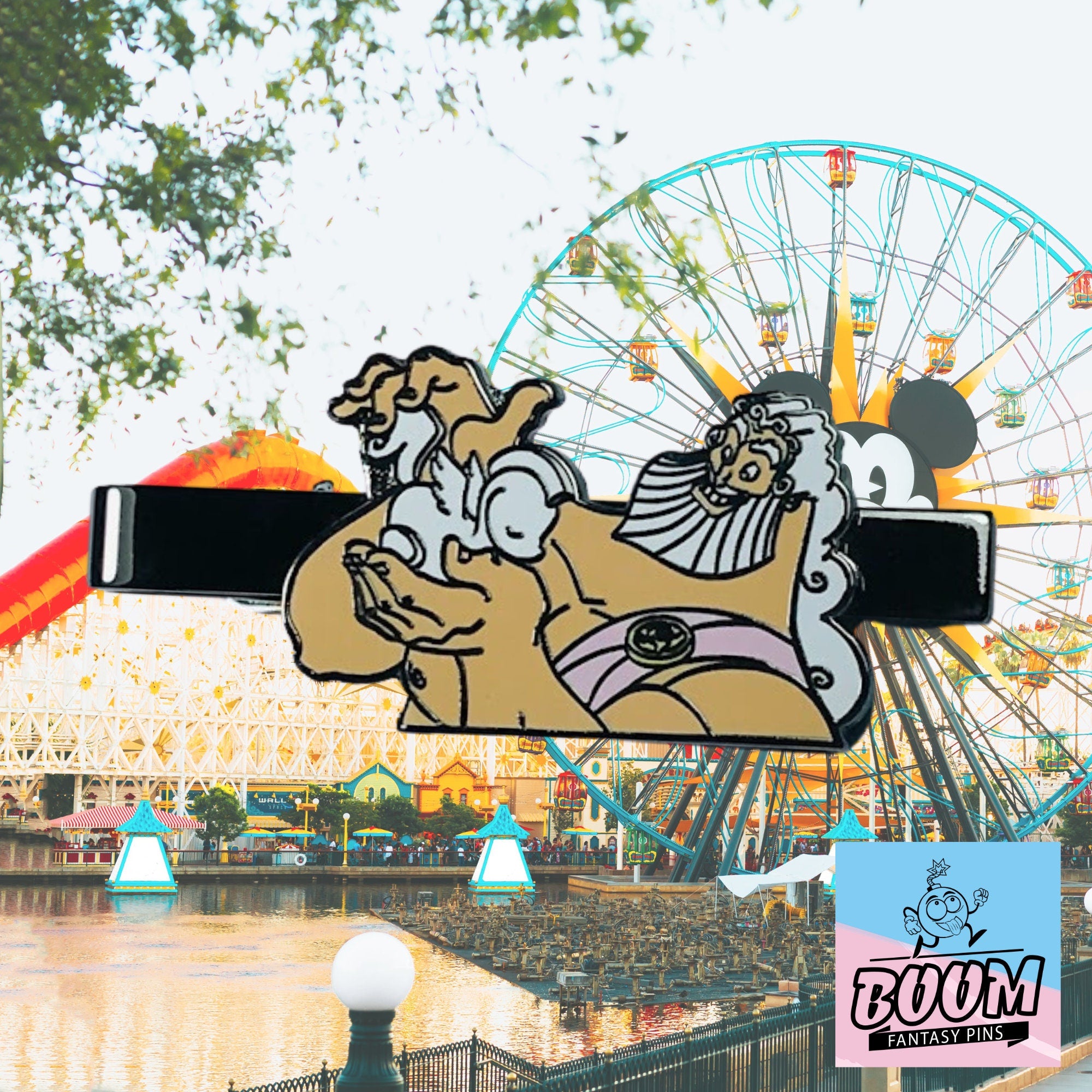 Pinza de corbata – Zeus y Pegaso de Hércules – Disney Fantasy