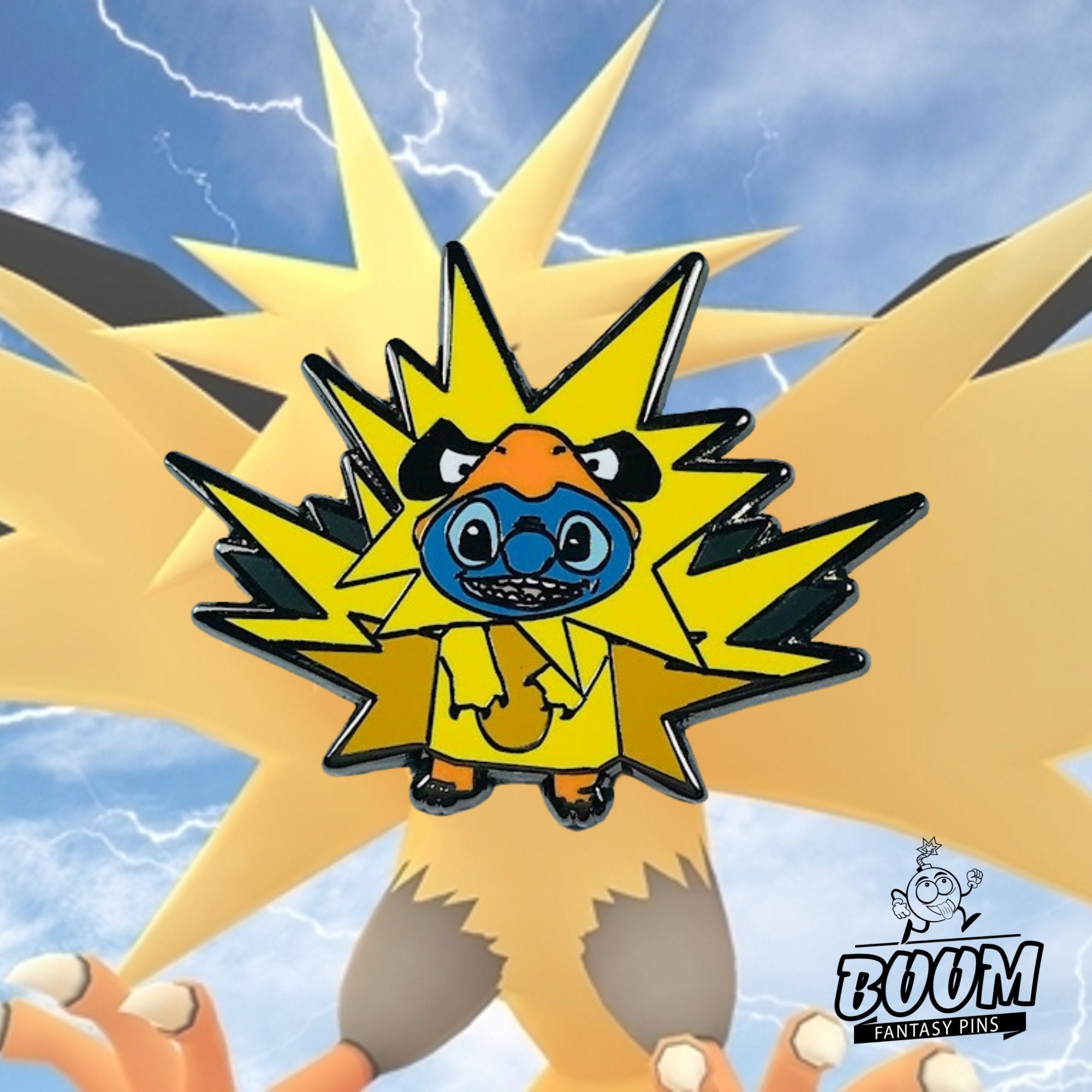 Épingle – Expérience 626 Stitch en Zapdos de Lilo et Stitch – Disney Fantasy