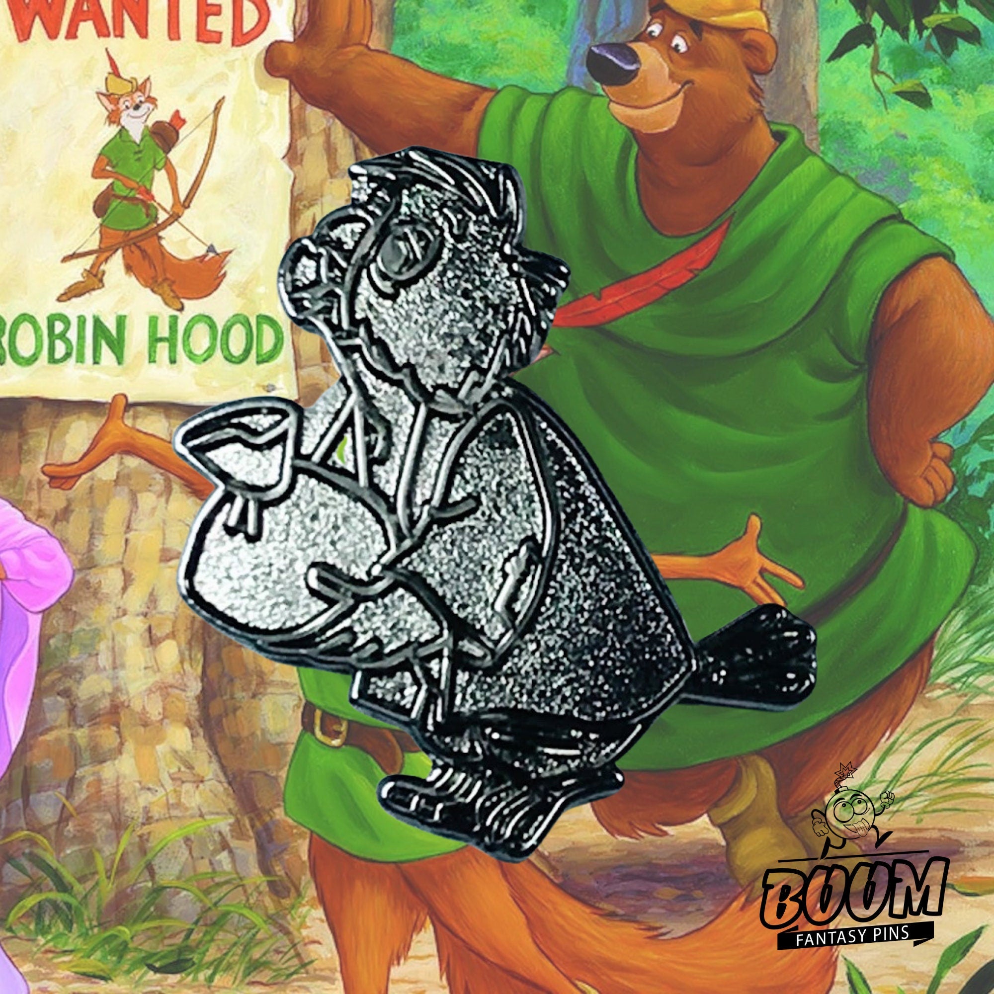 Pin – Pájaro con bolsa de Robin Hood – Disney Fantasy
