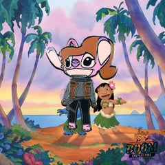 Pin – Angel from Lilo and Stitch as Han Solo from Lilo and Stitch – Disney Fantasy