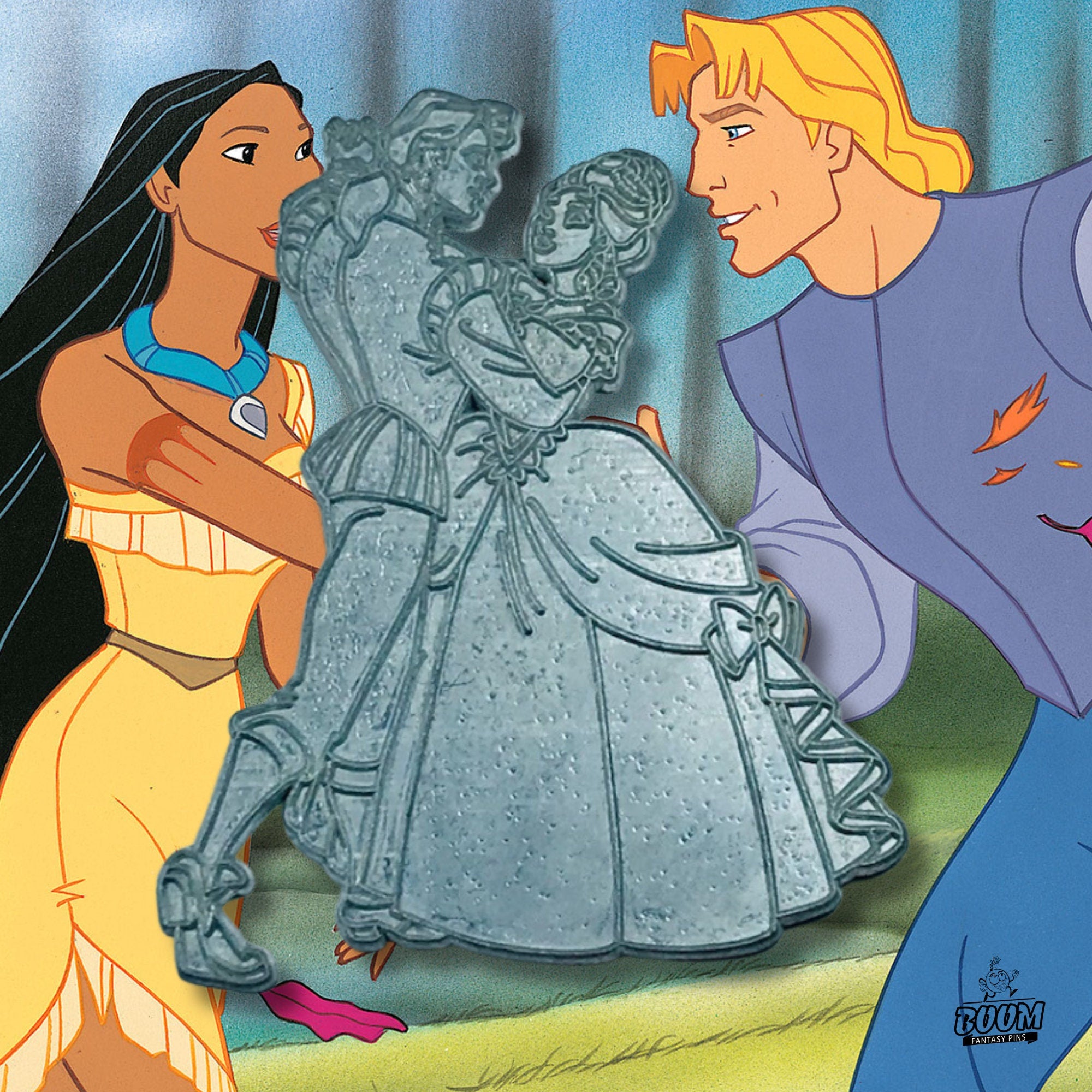 Pin – Pocahontas y John Smith de Pocahontas – Disney Fantasy
