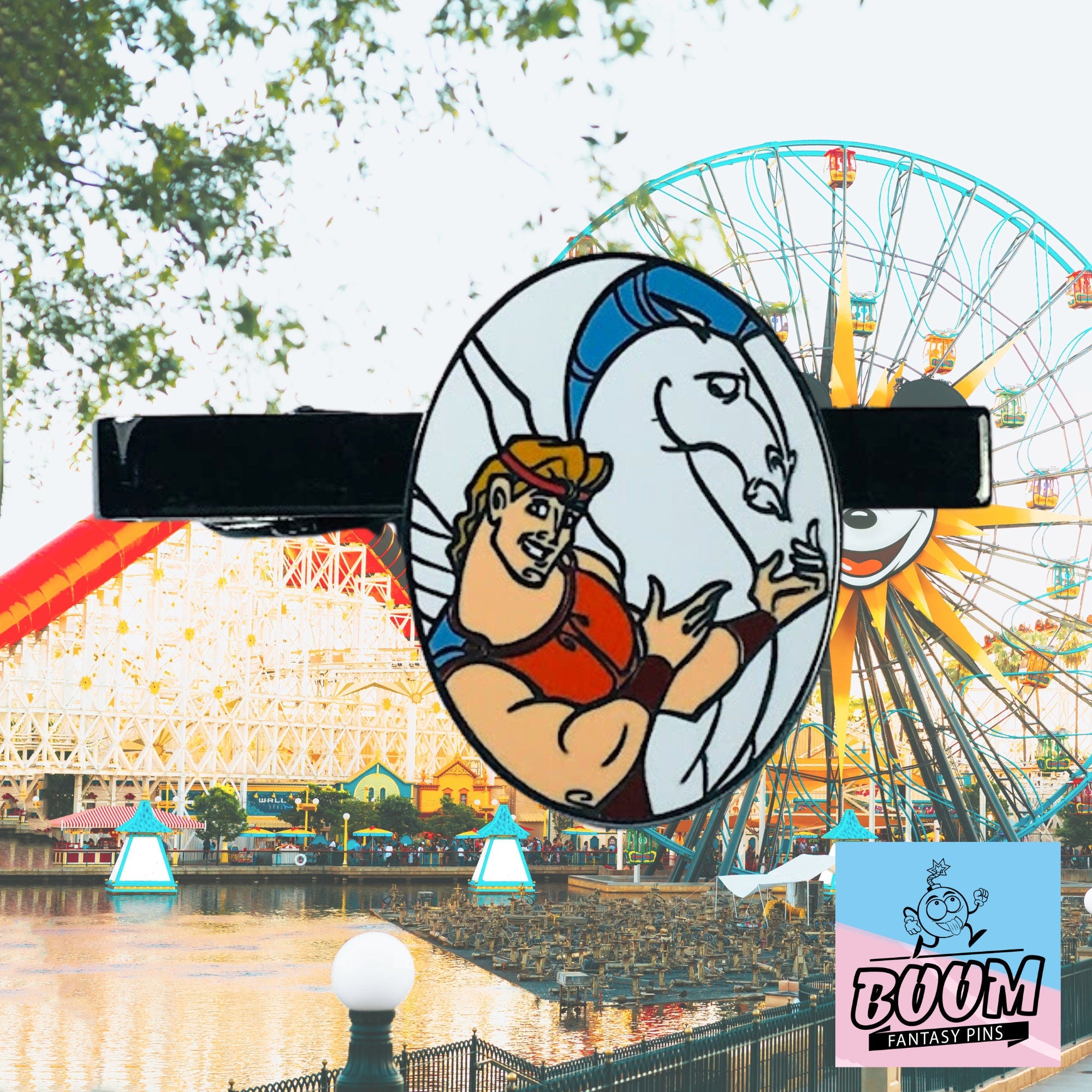 Pinza de corbata – Hércules y Pegaso de Hércules – Disney Fantasy