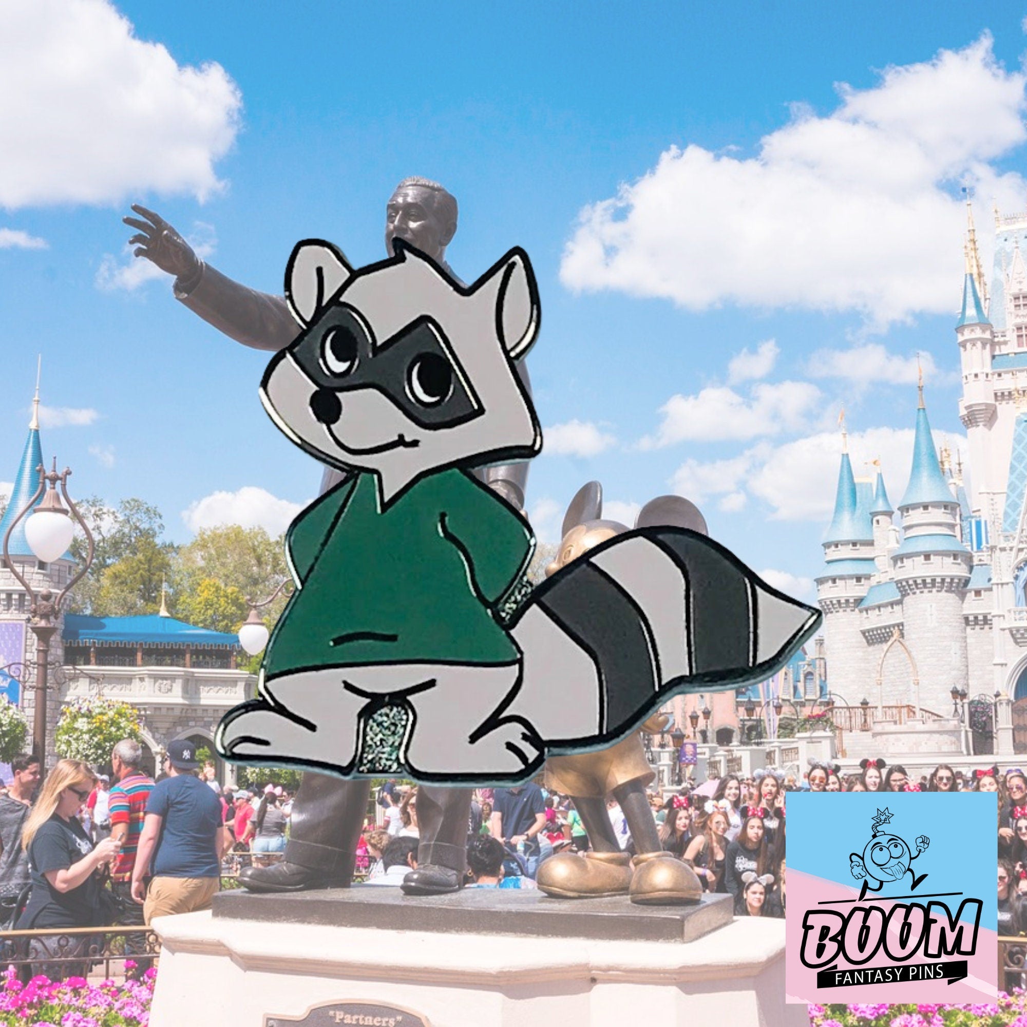 Pin's – Raton laveur de Robin des Bois – Disney Fantasy