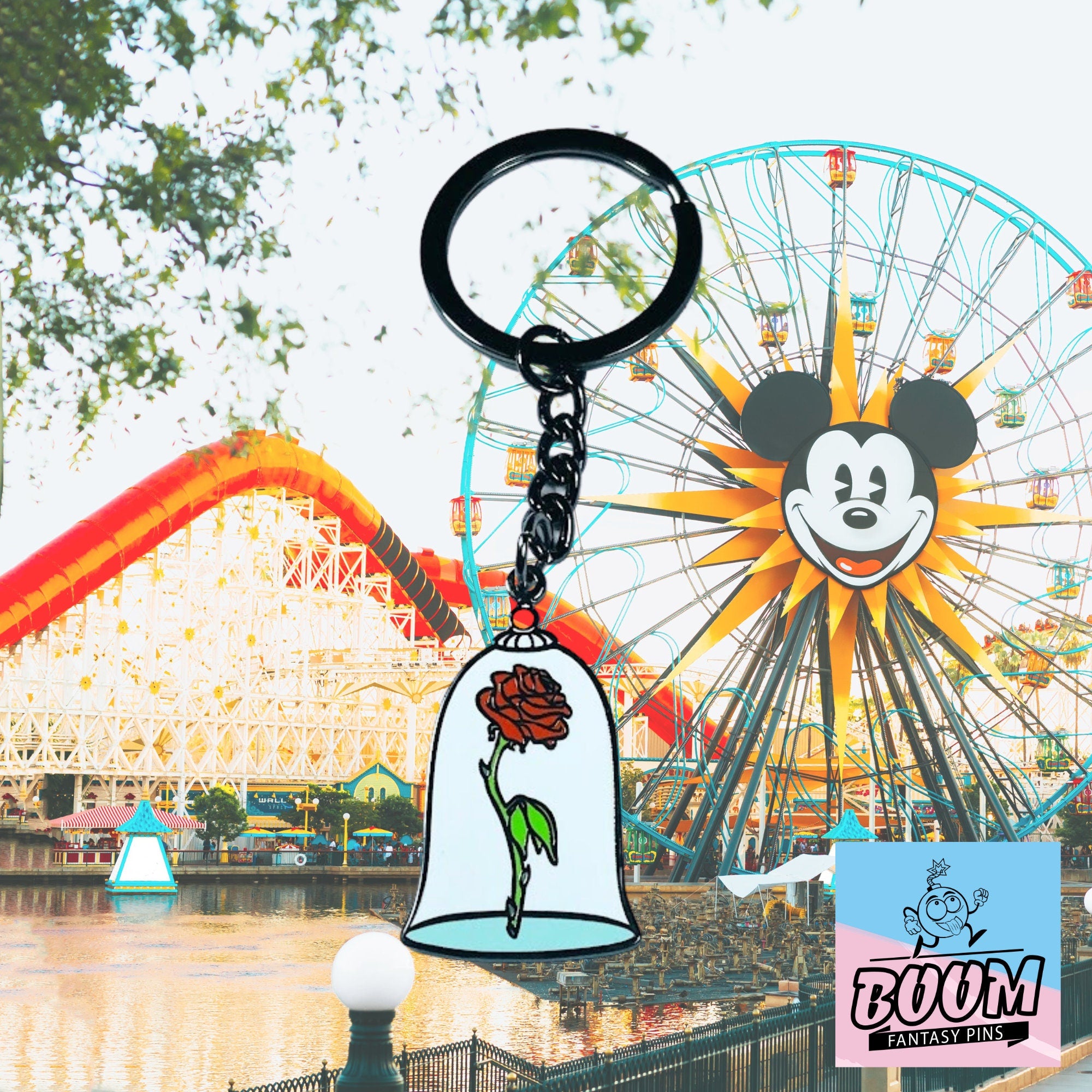 Llavero – Bella de La Bella y la Bestia – Disney Fantasy